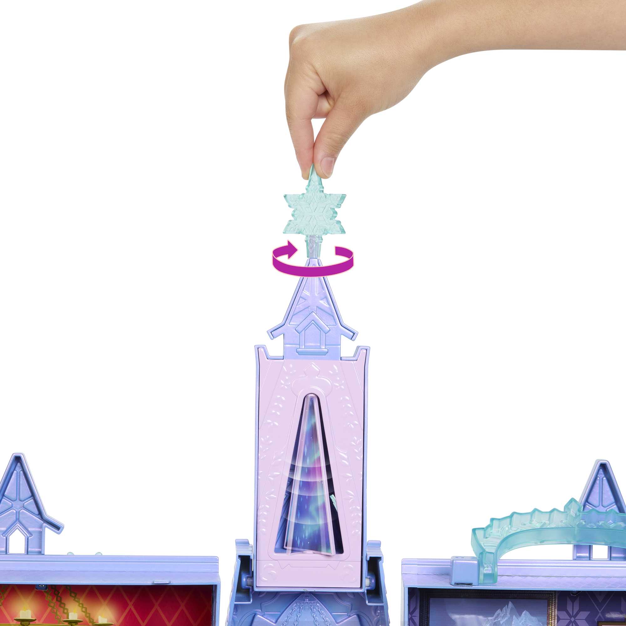 Castillo De Arendelle De Disney Frozen Con Muñeca De Elsa - Image 3