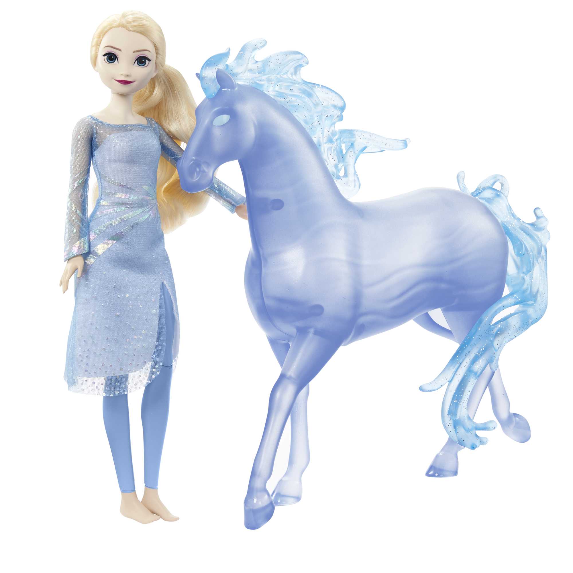 Disney Frozen Elsa Fashion Doll And Horse-Shaped Water Nokk Figure Inspired By Disney's Frozen 2 - Image 2