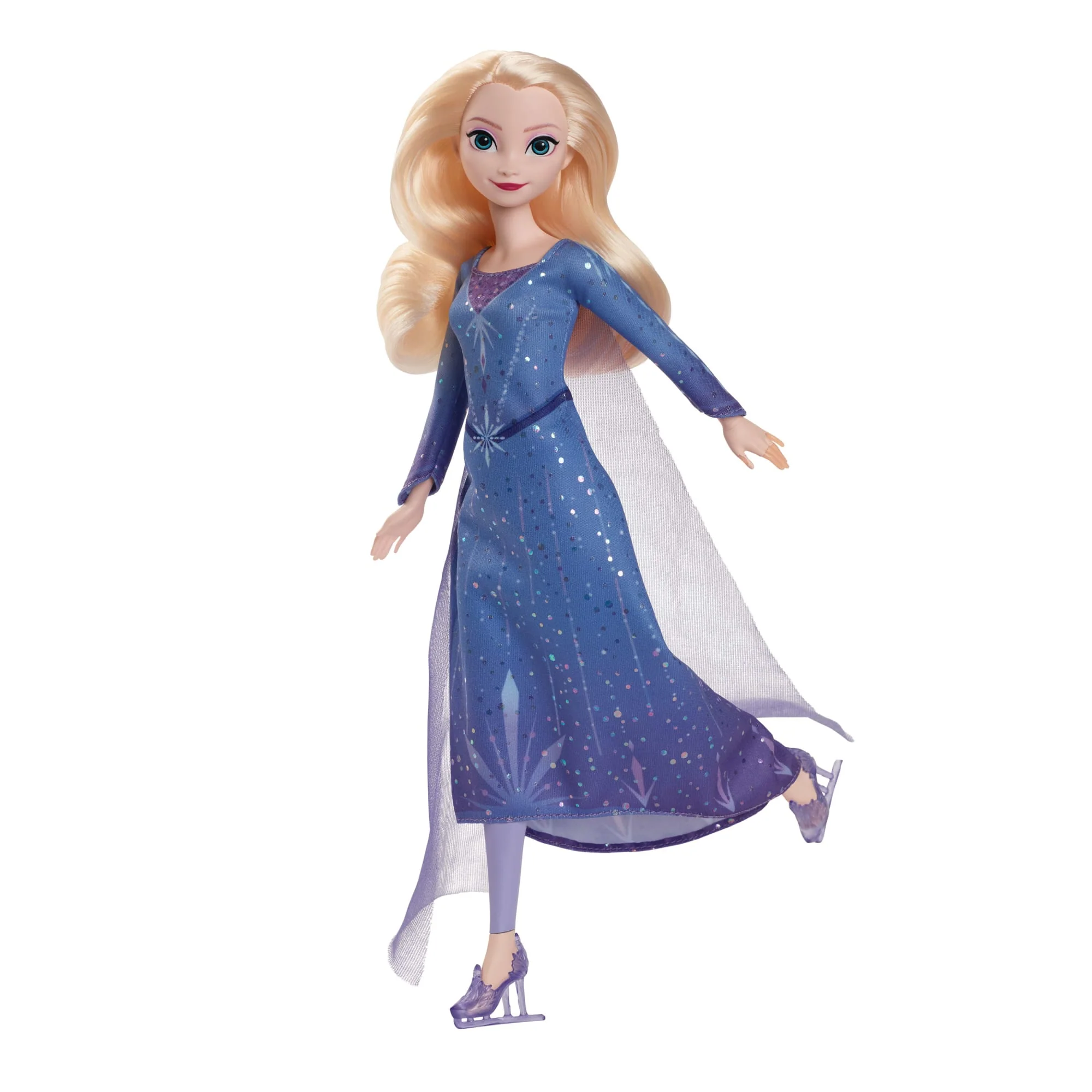 Muñeca De Moda Elsa Patinadora De Disney Frozen Con Patines Y Zapatos Inspirados En Frozen: El Festival Del Invierno - Image 2