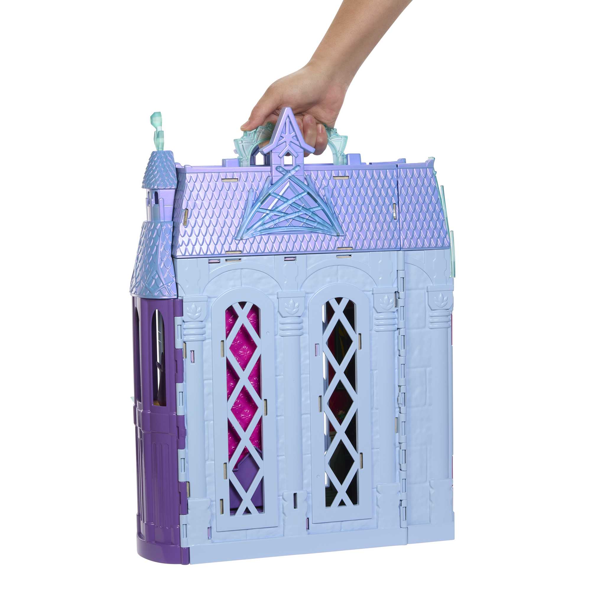 Disney Frozen Kasteel in Arendelle met Elsa pop - Image 4