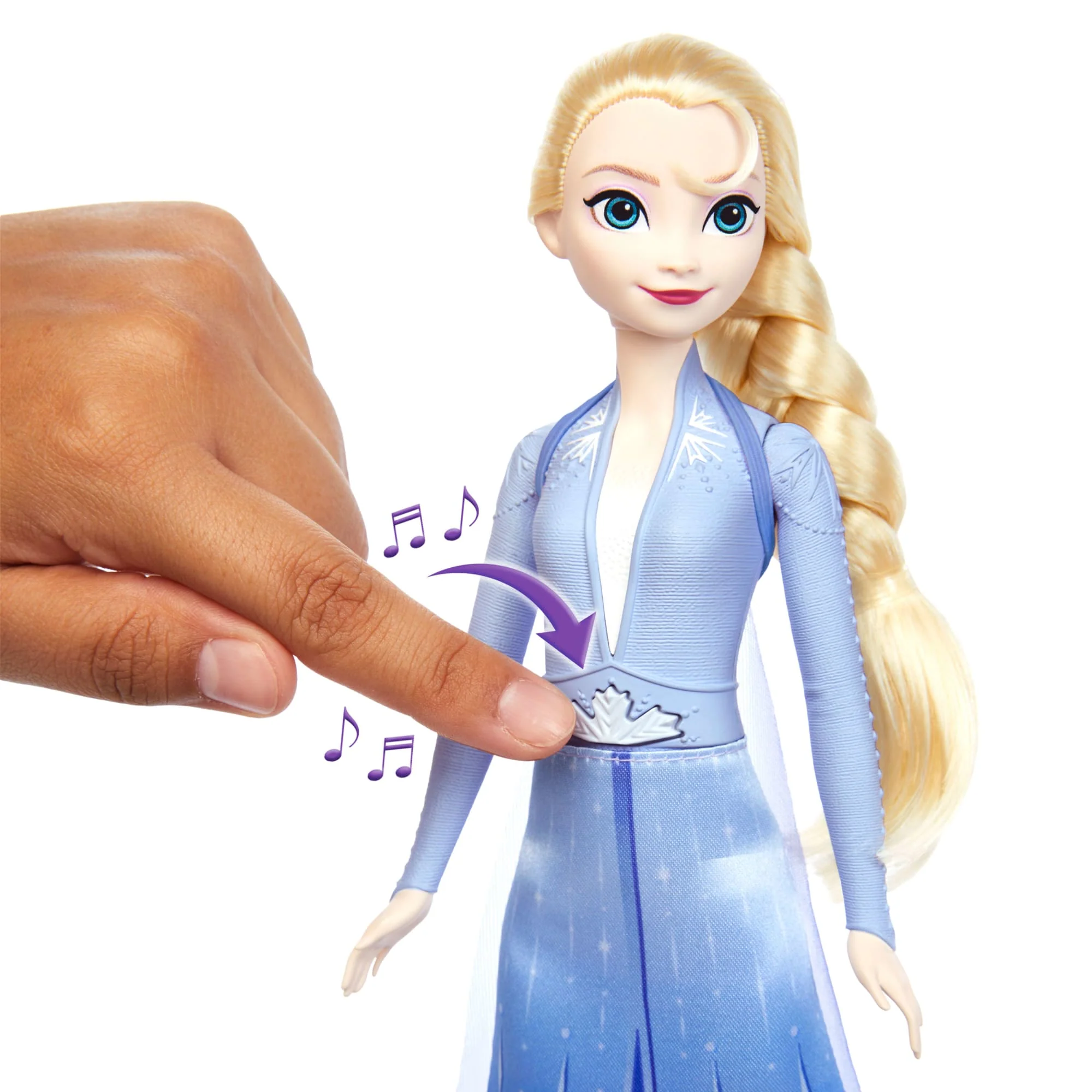Disney Frozen Kraina Lodu Elsa Śpiewająca lalka „Chcę uwierzyć snom” Zabawka 3+ - Image 3