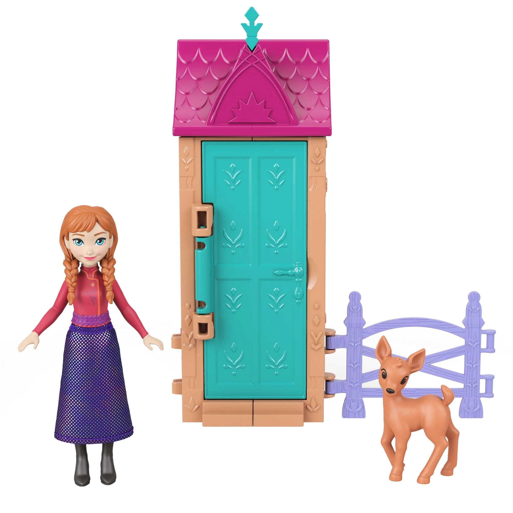 Playset Bambola Piccola Arendelle Disney Frozen Con 5 Sorprese Inclusa La Bambola (I Modelli Possono Variare) - Image 4