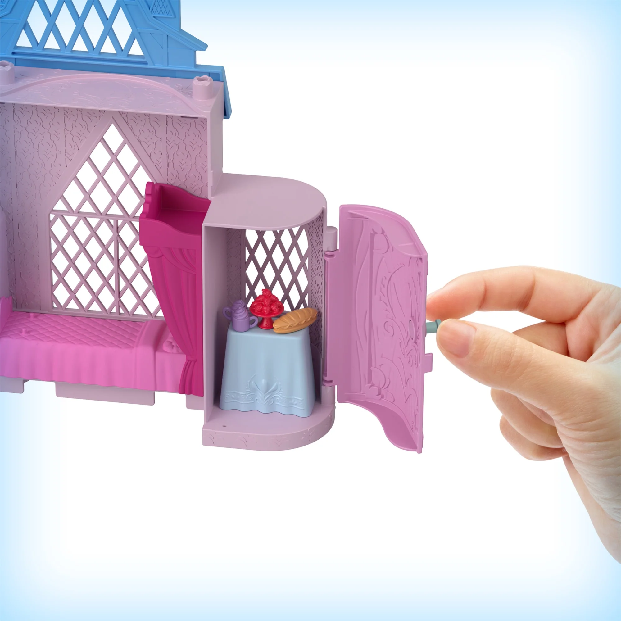 Disney Frozen Storytime Stackers™ Playset, Anna's Arendelle Castle Dollhouse With Small Doll - Image 3
