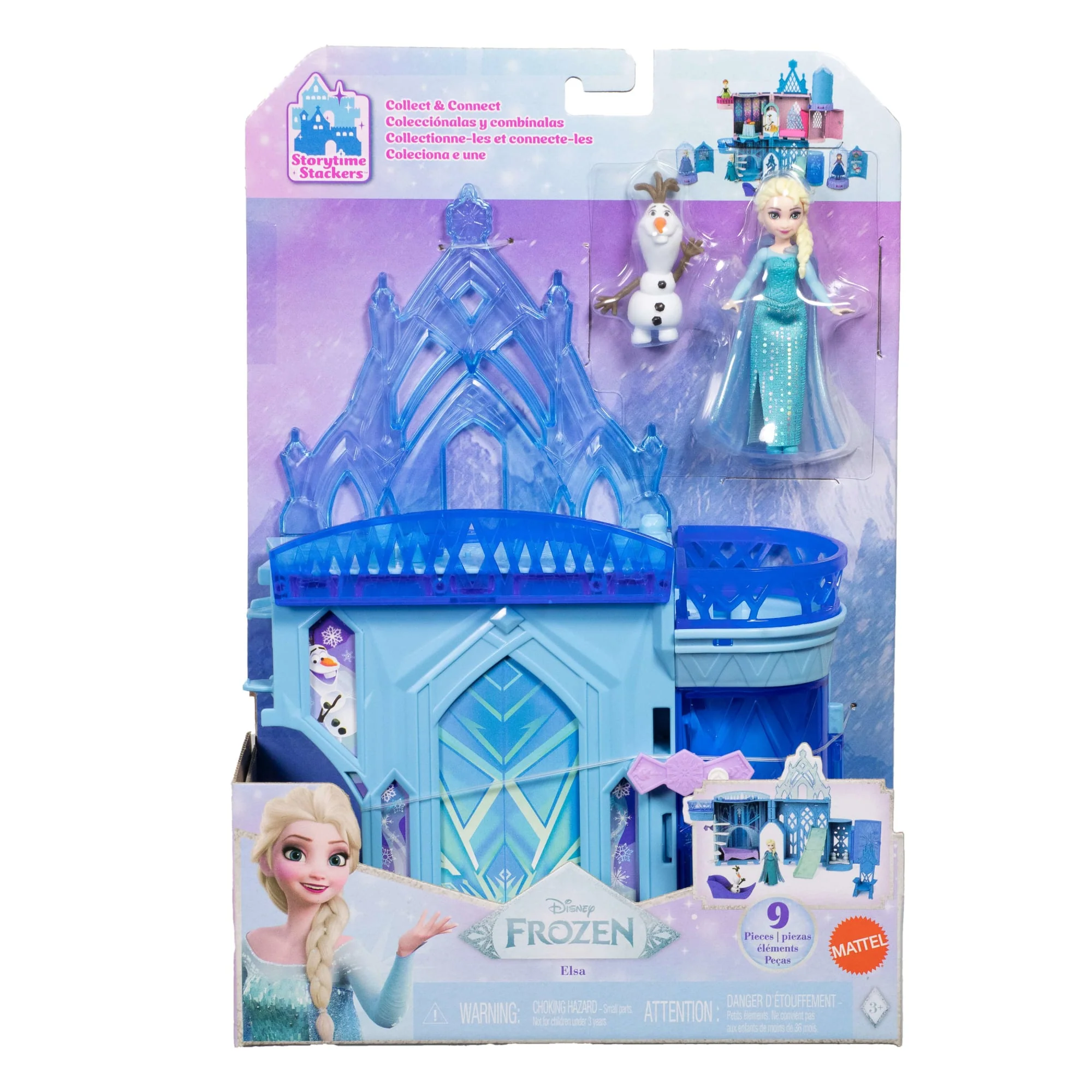 Disney Frozen Speelgoed, Elsa's Stapelbare Kasteel, Cadeaus Voor Kinderen - Image 6