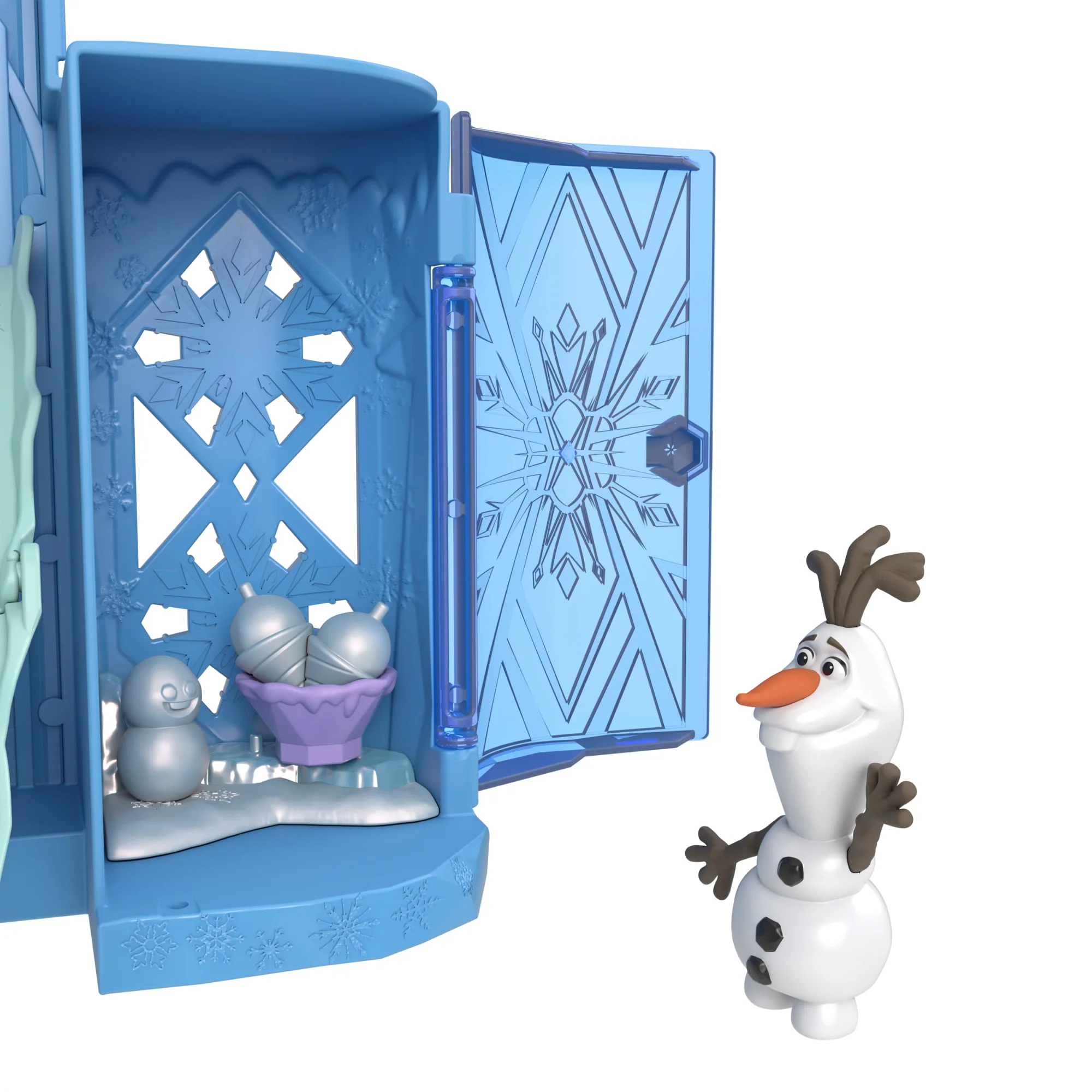 Disney Karlar Ülkesi Oyuncakları, Elsa'nın Birleştirilebilir Şatosu, Çocuklar Için Hediyeler - Image 4