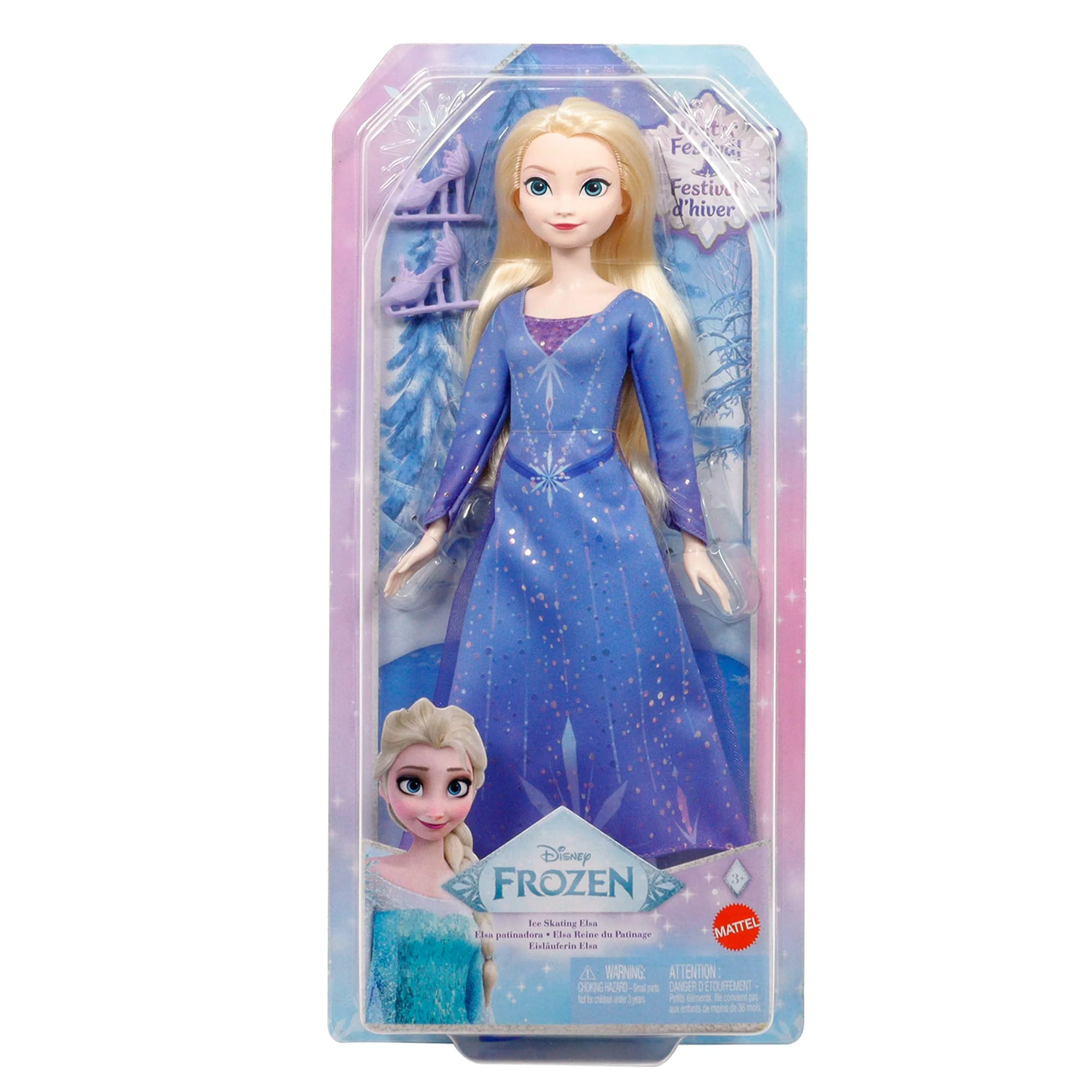 Karlar Ülkesi: Kış Festivali'nden Ilham Alan Disney Karlar Ülkesi Buz Patencisi Elsa Bebek, Paten Ve Ayakkabı - Image 6