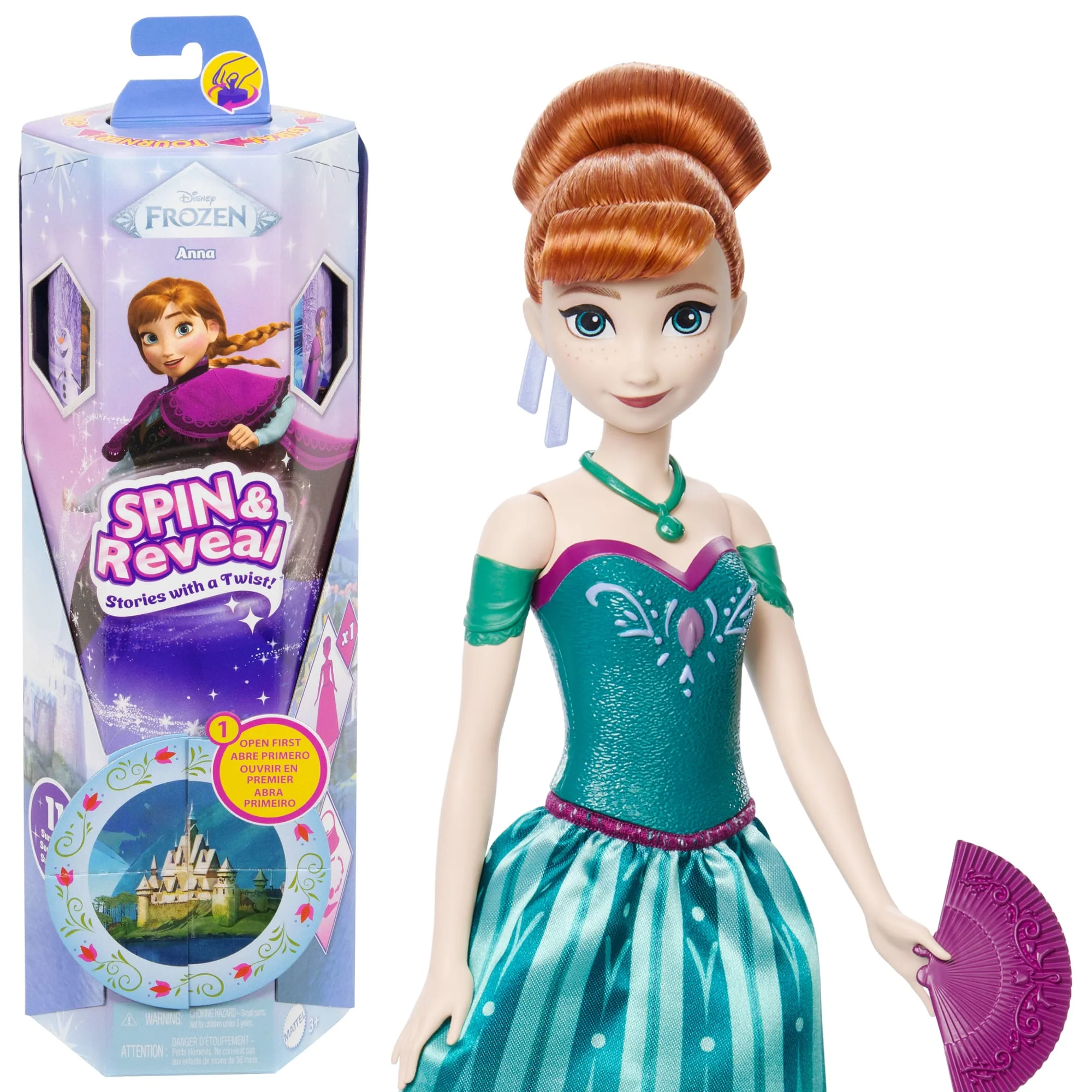 Disney Karlar Ülkesi Eğlenceli Sürprizler Anna Bebek, Aksesuarlar Ve Disney Filminden Ilham Alan 11 Sürpriz