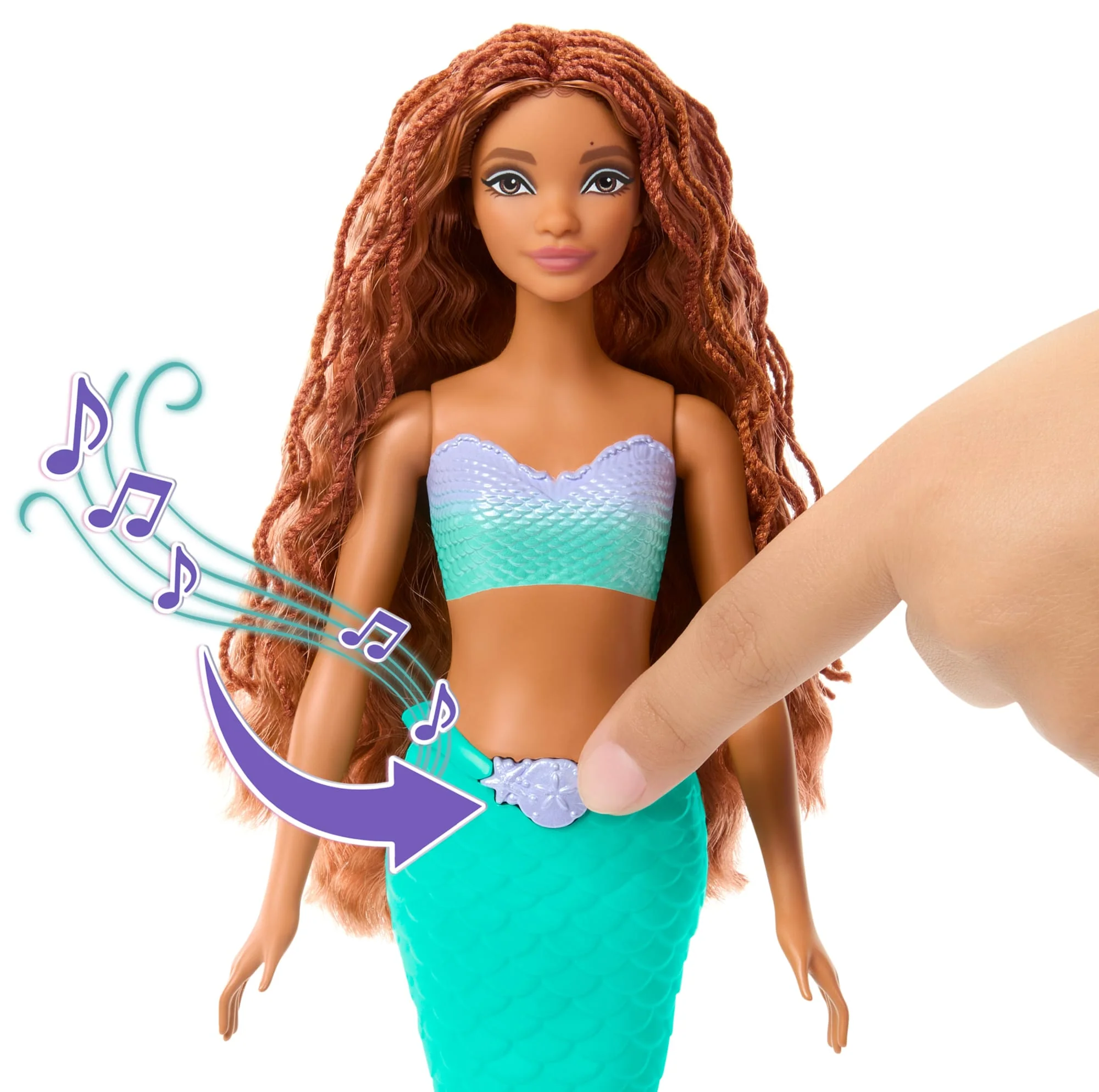 Disney La Petite Sirène - Poupée Ariel Chant et Fantaisie - Image 3