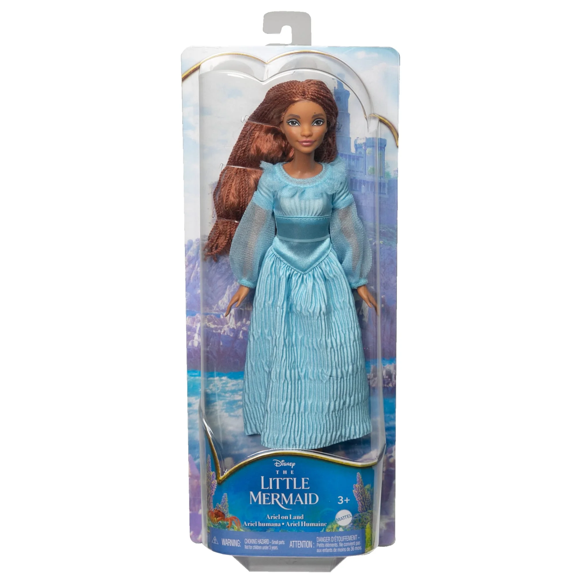 Disney La Petite Sirène - Poupée Ariel Humaine, Avec Robe Bleue - Image 6