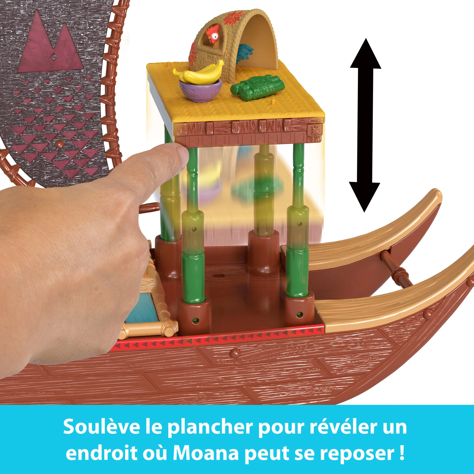 Disney-La Pirogue De Vaiana Transformable-Coffret - Image 3