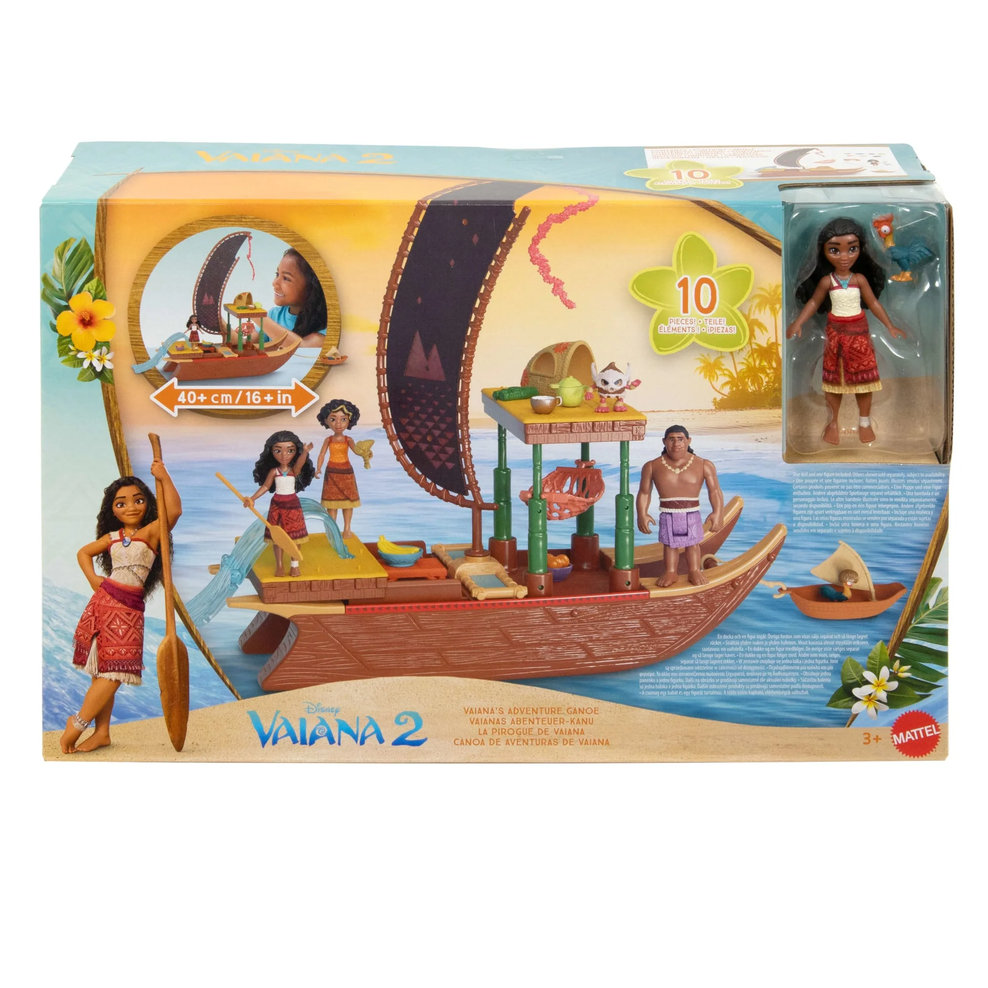 Disney-La Pirogue De Vaiana Transformable-Coffret - Image 6