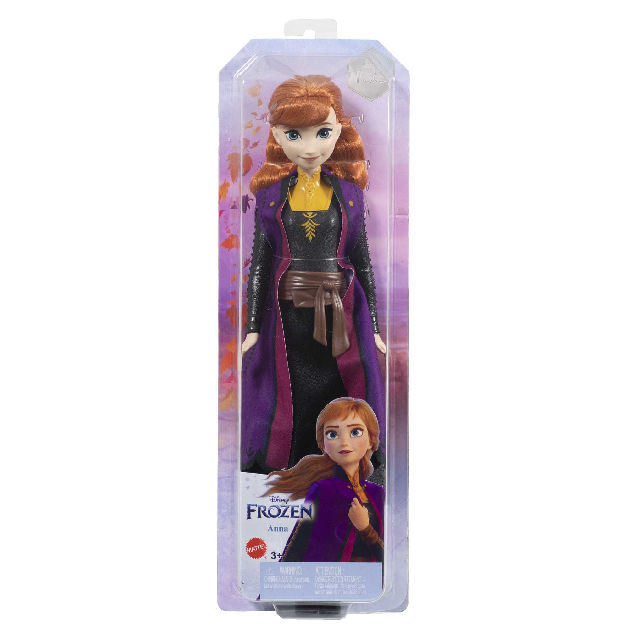 Disney Frozen - La Reine Des Neiges 2 - Poupée Anna - Figurine - 3 Ans Et + - Image 6