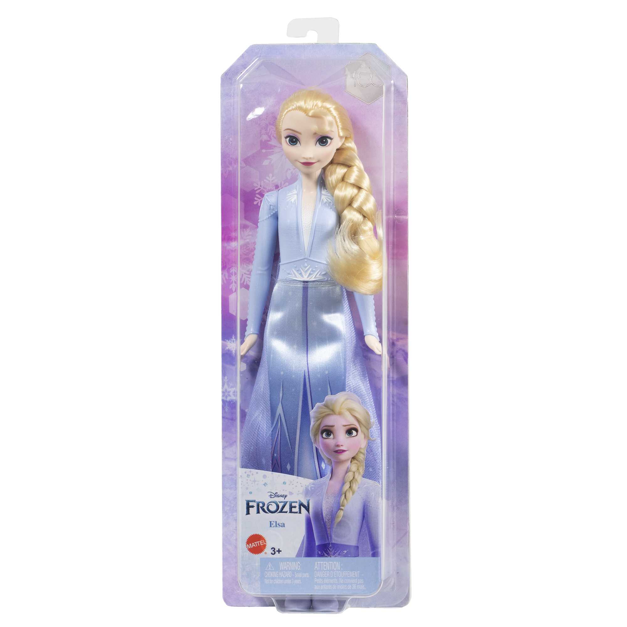Disney Frozen - La Reine Des Neiges 2 - Poupée Elsa - Figurine - 3 Ans Et + - Image 6