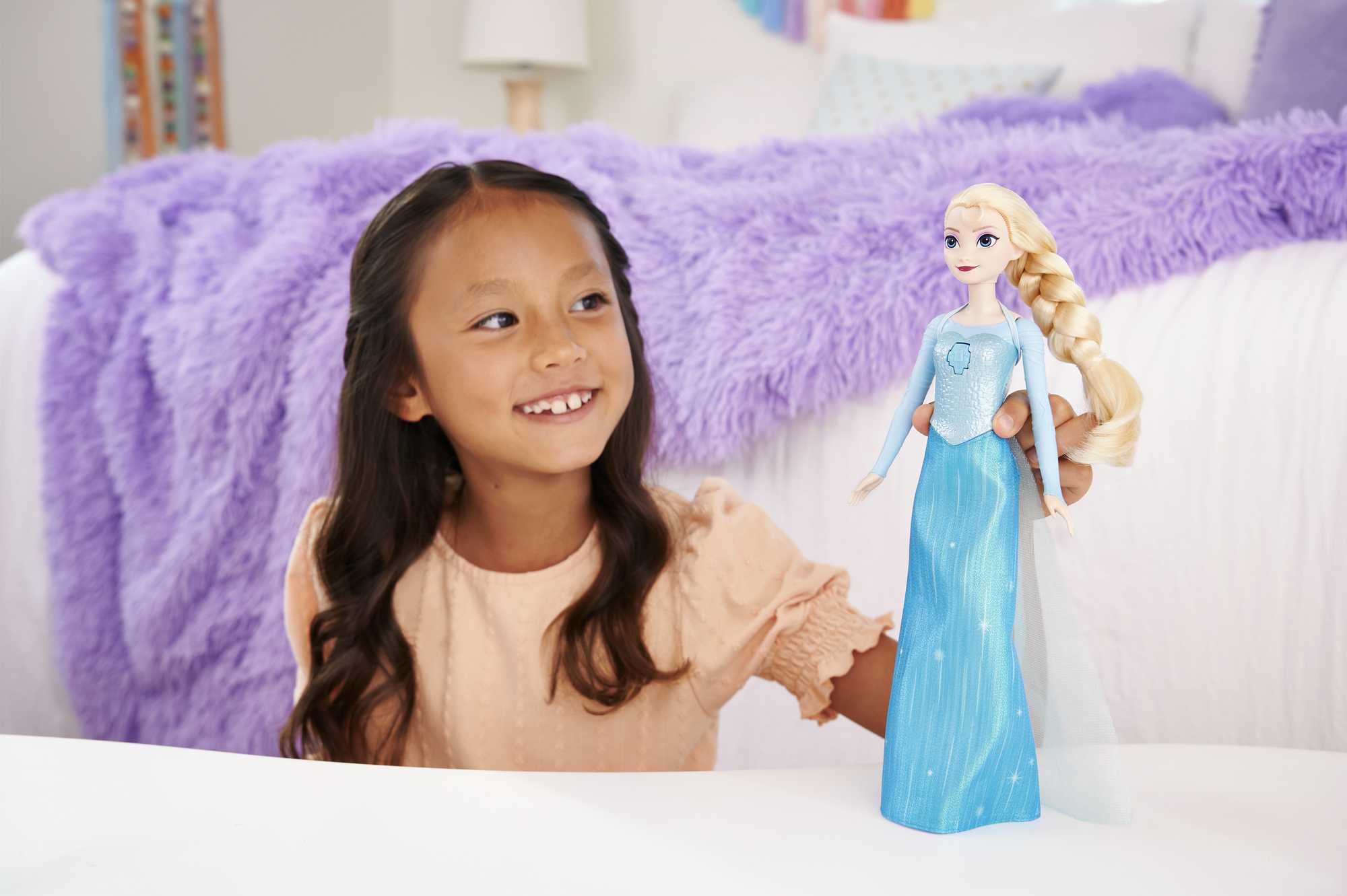 Disney-La Reine Des Neiges-Elsa Poupée Chantante-Chanson En 4 Langues - Image 2