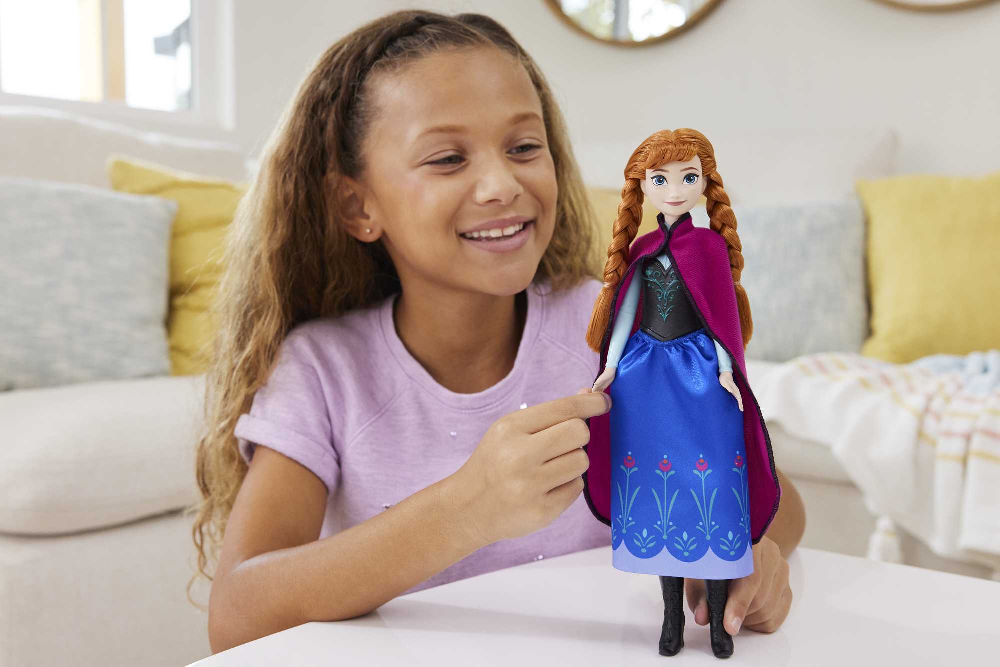 Disney Frozen - La Reine Des Neiges - Poupée Anna - Figurine - 3 Ans Et + - Image 2