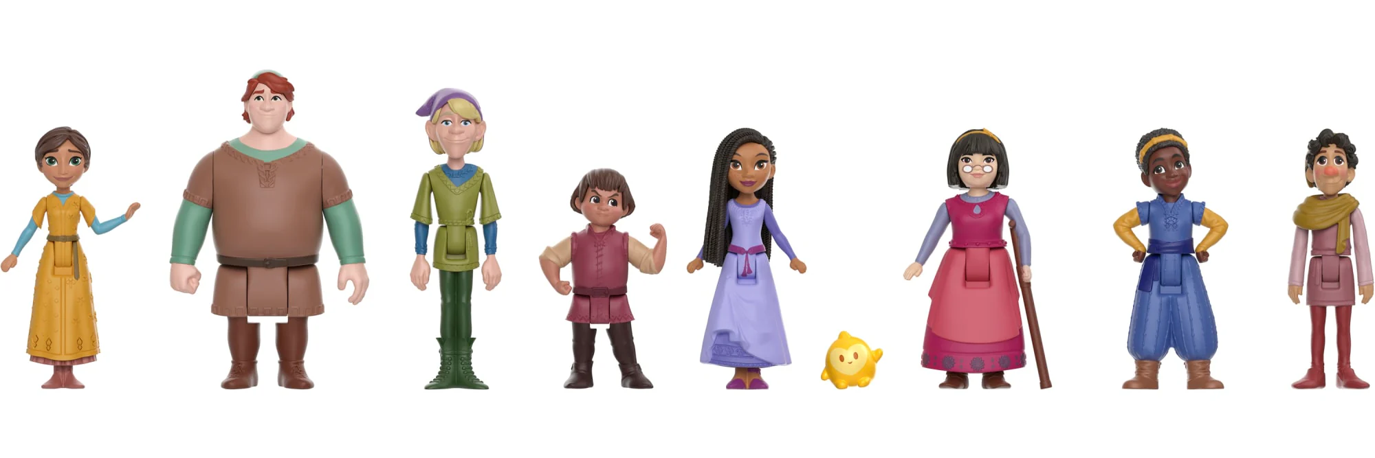 Disney Les Ados Coffret Wish Avec 8 Mini-Poupées Articulées Et 1 Figurine Star, Personnages Fidèles Au Film - Image 3