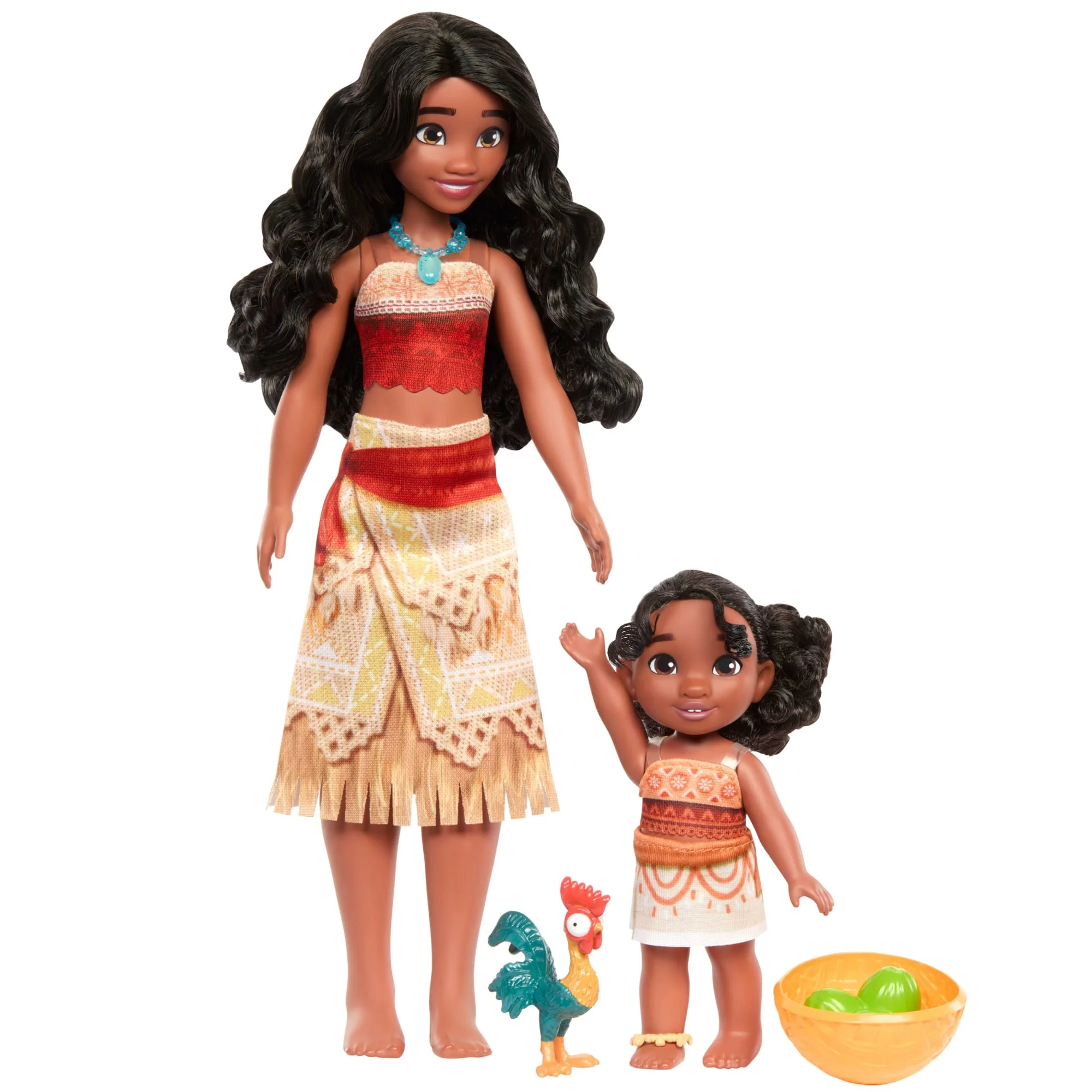 Disney Moana 2 Moana & Simea Sister Set With 2 Fashion Dolls & 3 Accessories, Inspired By The Movie - Image 6