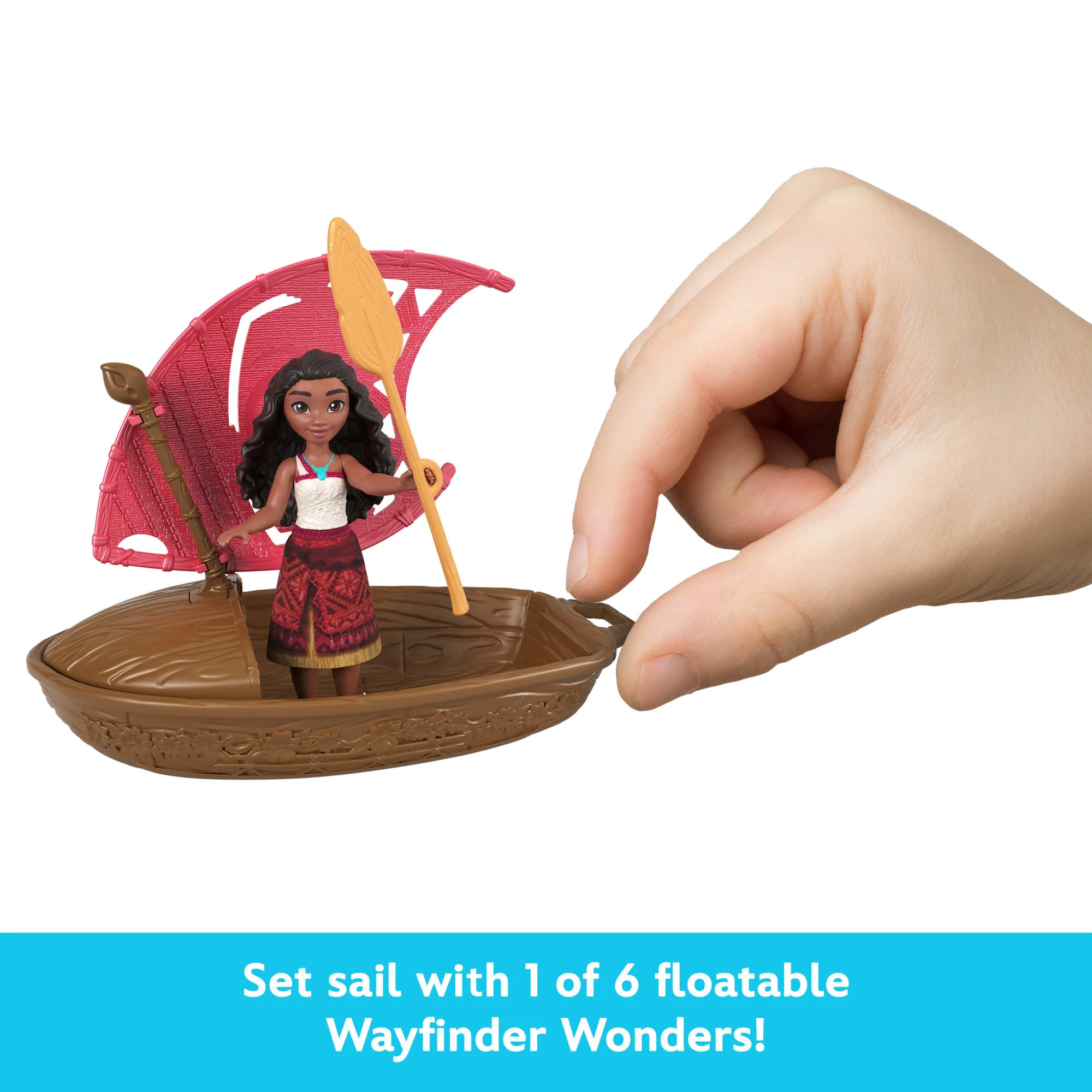 Disney Moana 2 Wayfinder Wonders With Surprise Small Doll, Canoe & Accessory - Image 2