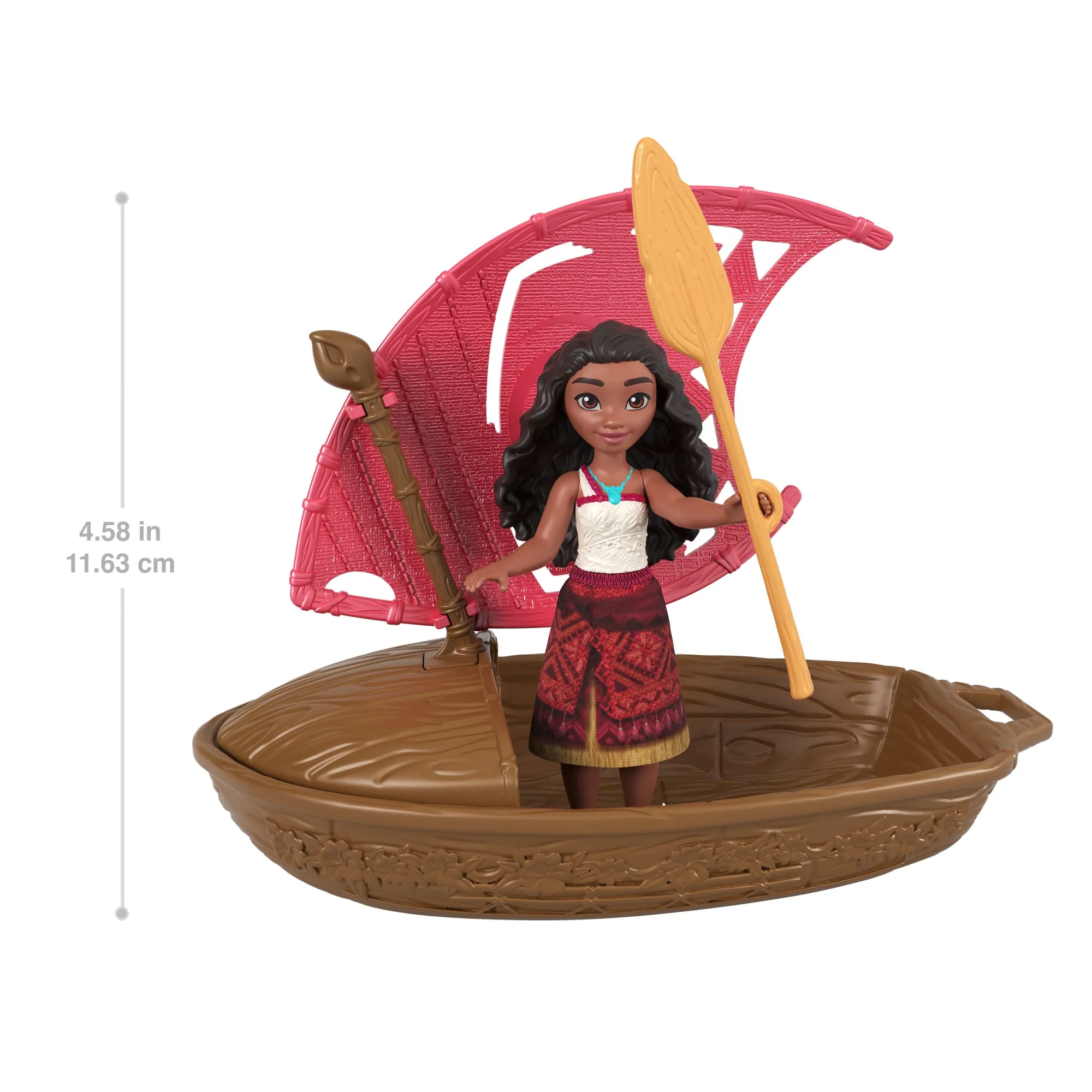 Disney Moana 2 Wayfinder Wonders With Surprise Small Doll, Canoe & Accessory - Image 4