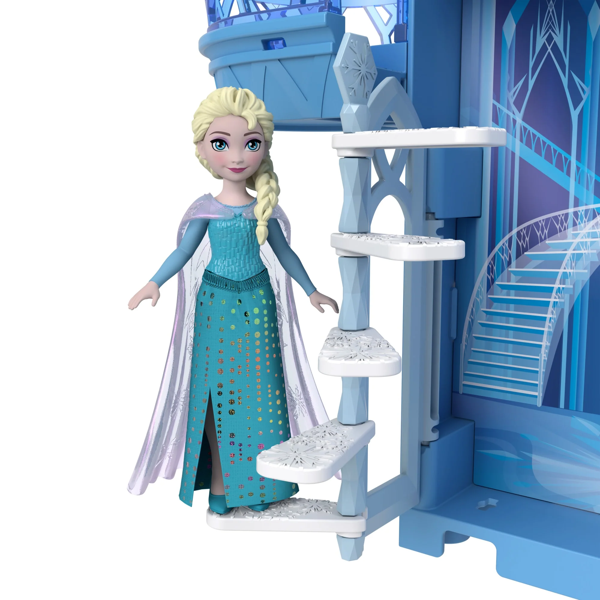 Disney-Palais De Glace D’Elsa La Reine Des Neiges Histoires À Empiler - Image 5