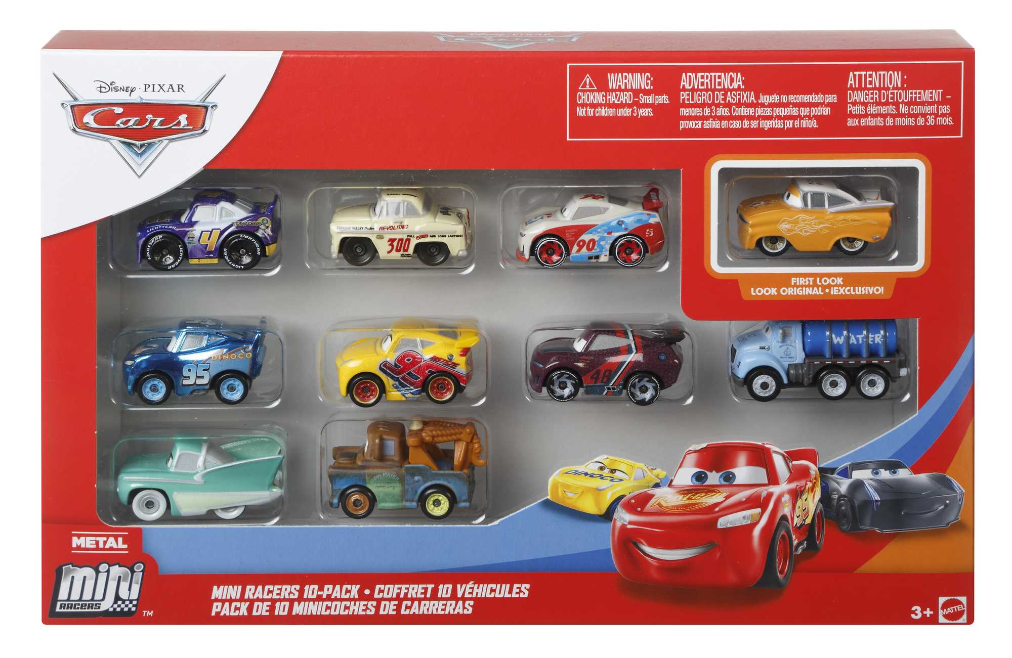 Disney Pixar Cars - Assortiment Coffret 10 Mini-Véhicules - Petite Voiture - 3 Ans Et + - Image 4
