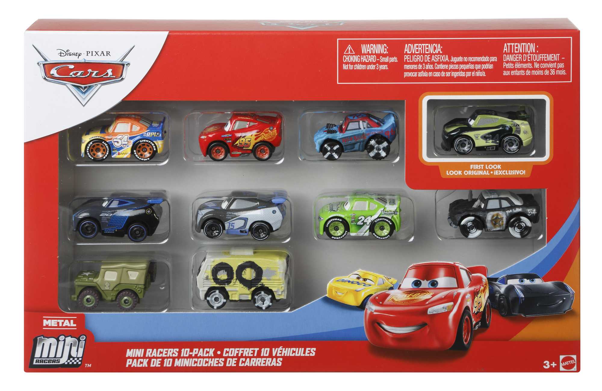 Disney Pixar Cars - Assortiment Coffret 10 Mini-Véhicules - Petite Voiture - 3 Ans Et + - Image 5