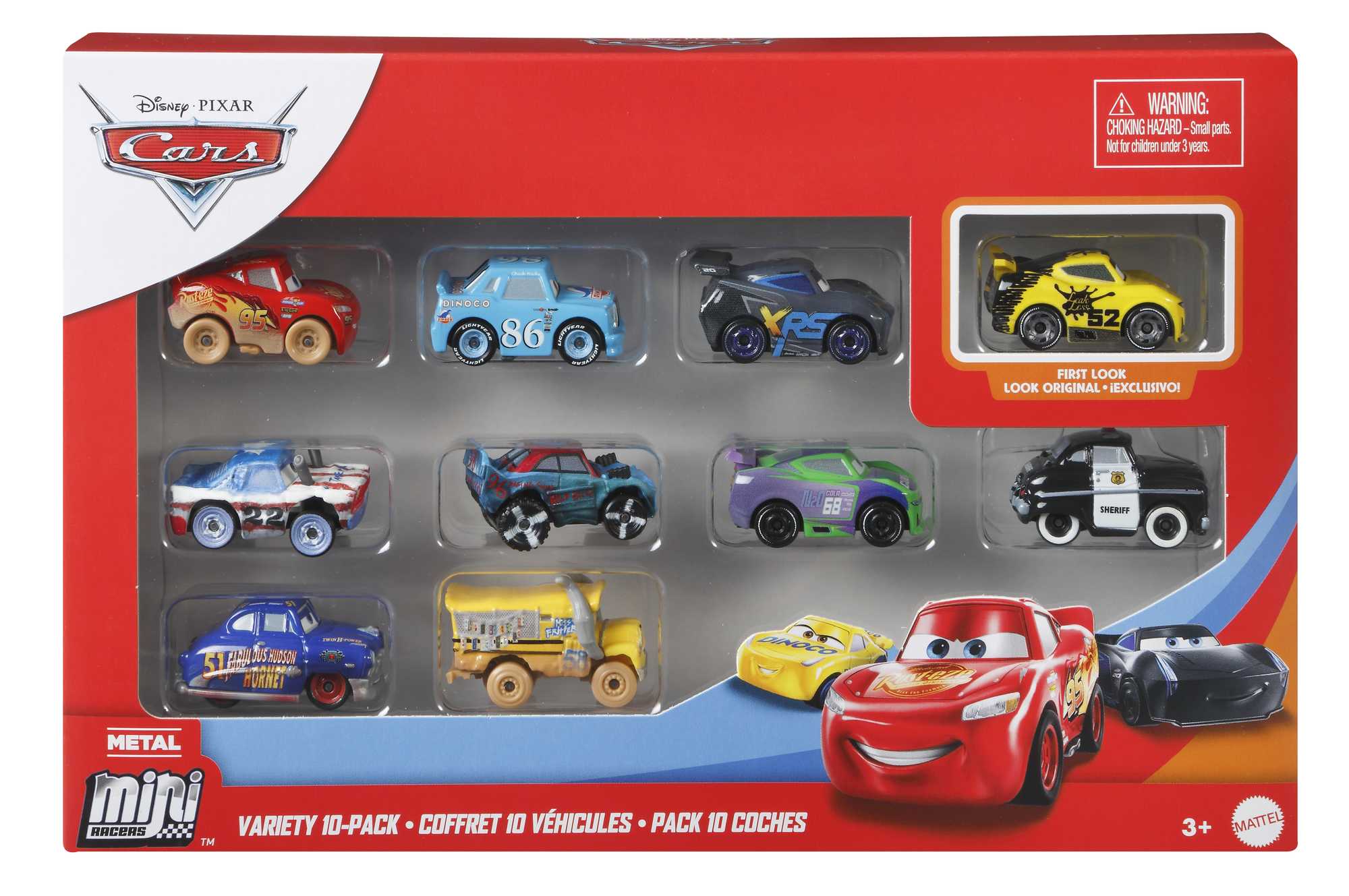 Disney Pixar Cars - Assortiment Coffret 10 Mini-Véhicules - Petite Voiture - 3 Ans Et + - Image 6