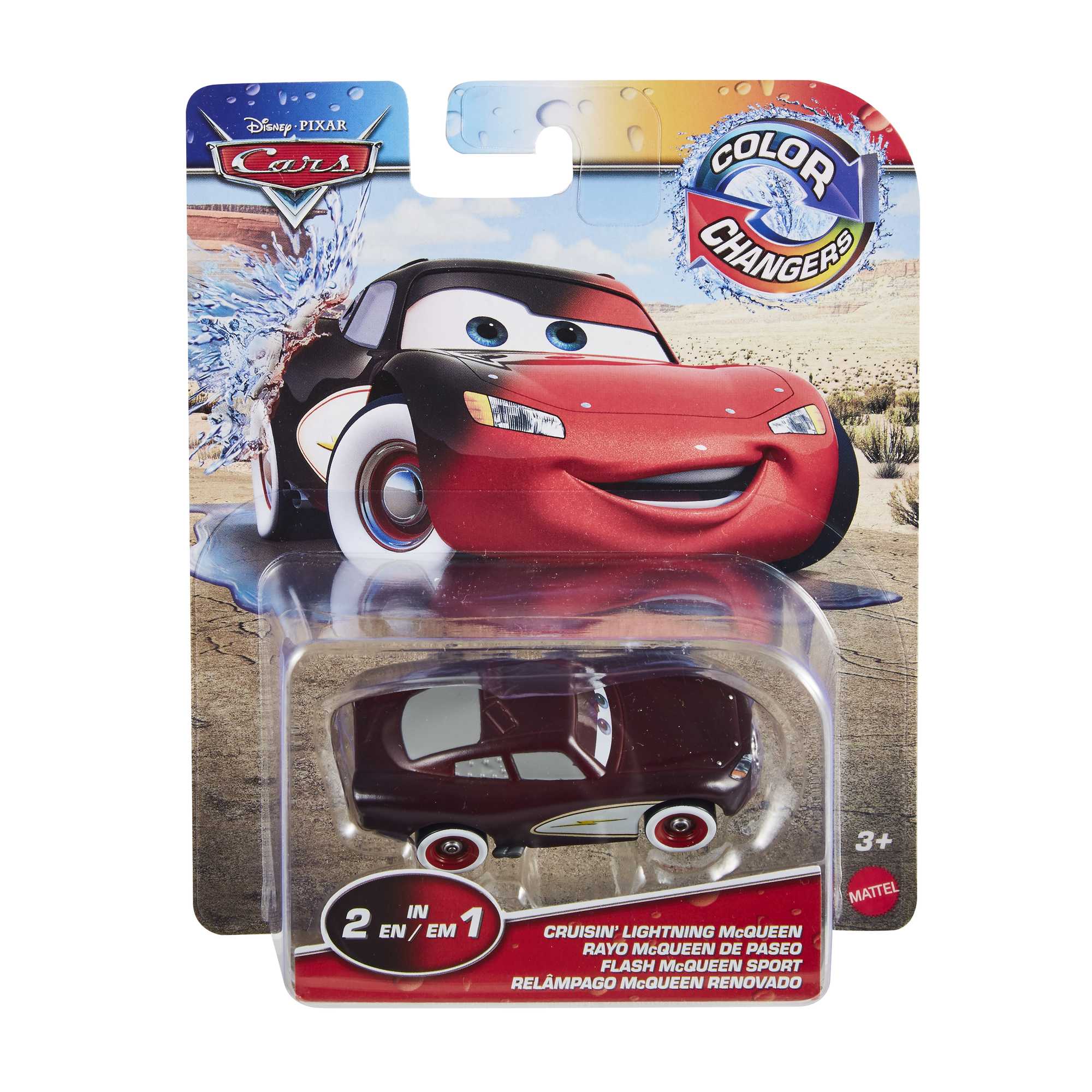 Disney En Pixar Cars Assortiment Color Changers Auto's, Auto's Met Van Kleur Veranderende Lak - Image 2