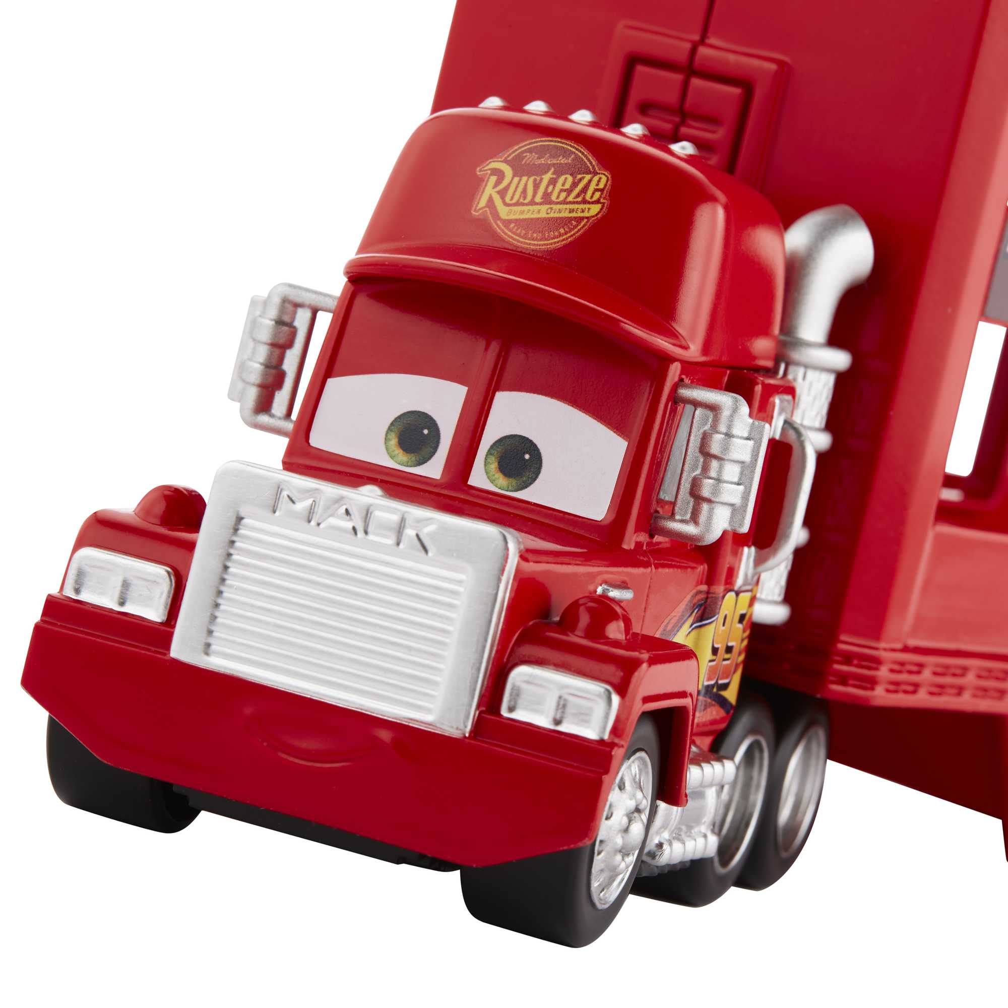 Disney Pixar Cars - Assortiment Transporteur Mini Racers Avec Mini-Véhicule - Petite Voiture - 4 Ans Et + - Image 4