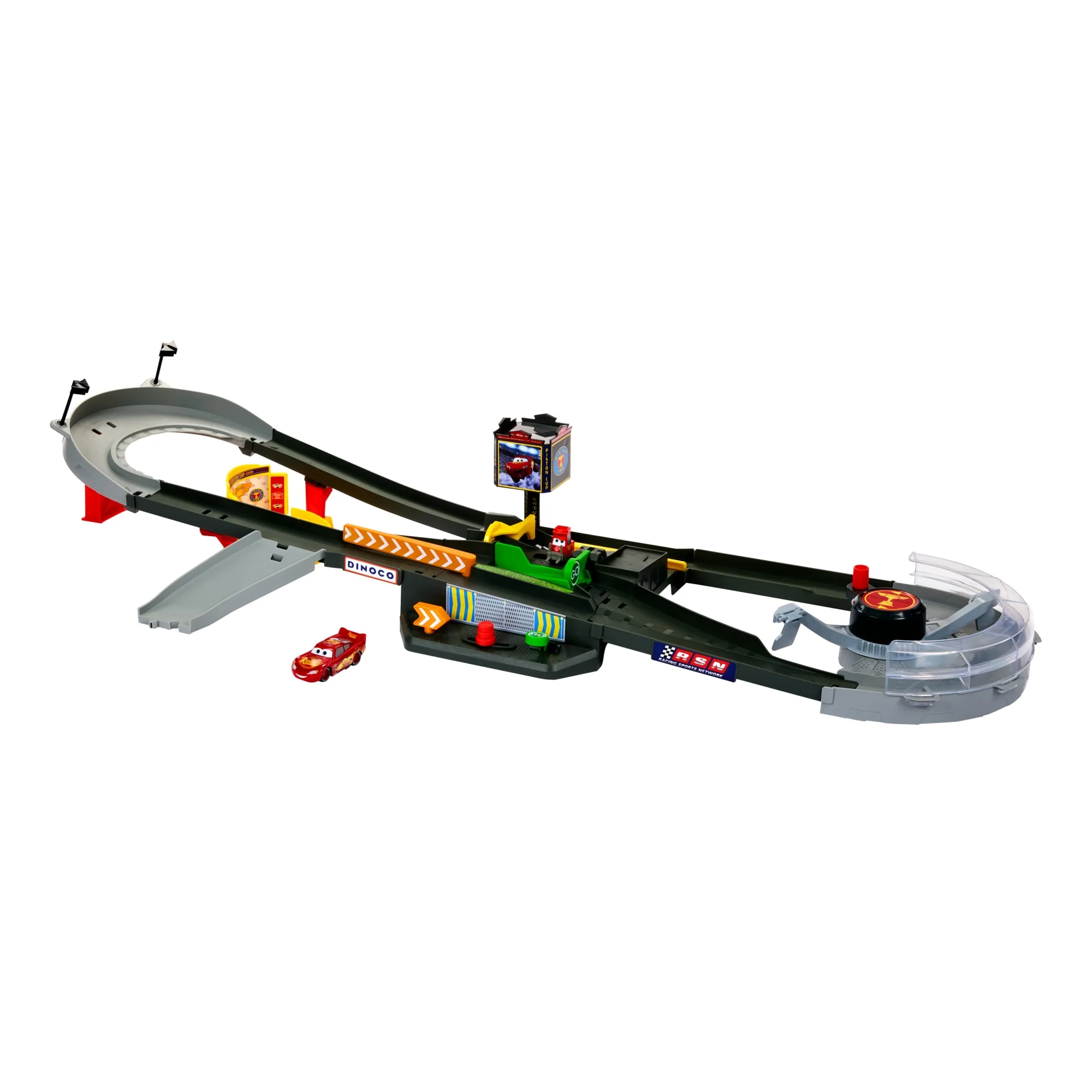 Disney · Pixar Cars-Circuit Course Piston Cup-Avec Voiture 1/55 - Image 2