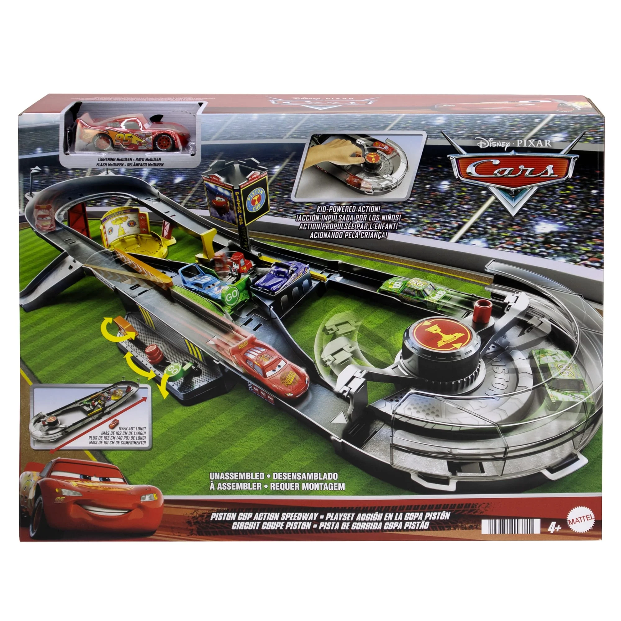 Disney · Pixar Cars-Circuit Course Piston Cup-Avec Voiture 1/55 - Image 6