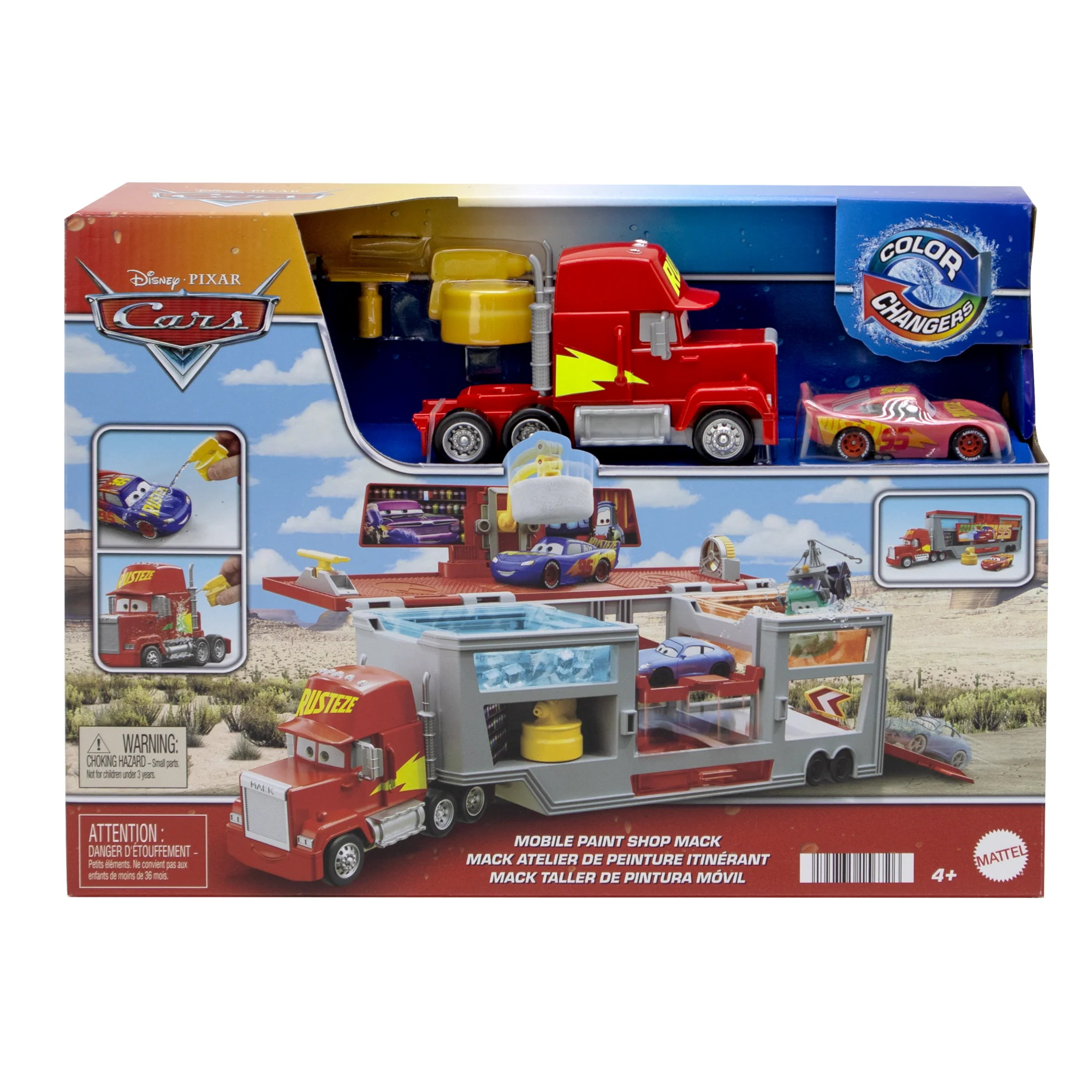 Disney · Pixar Cars-Coffret Mack Atelier De Peinture Itinérant - Image 6