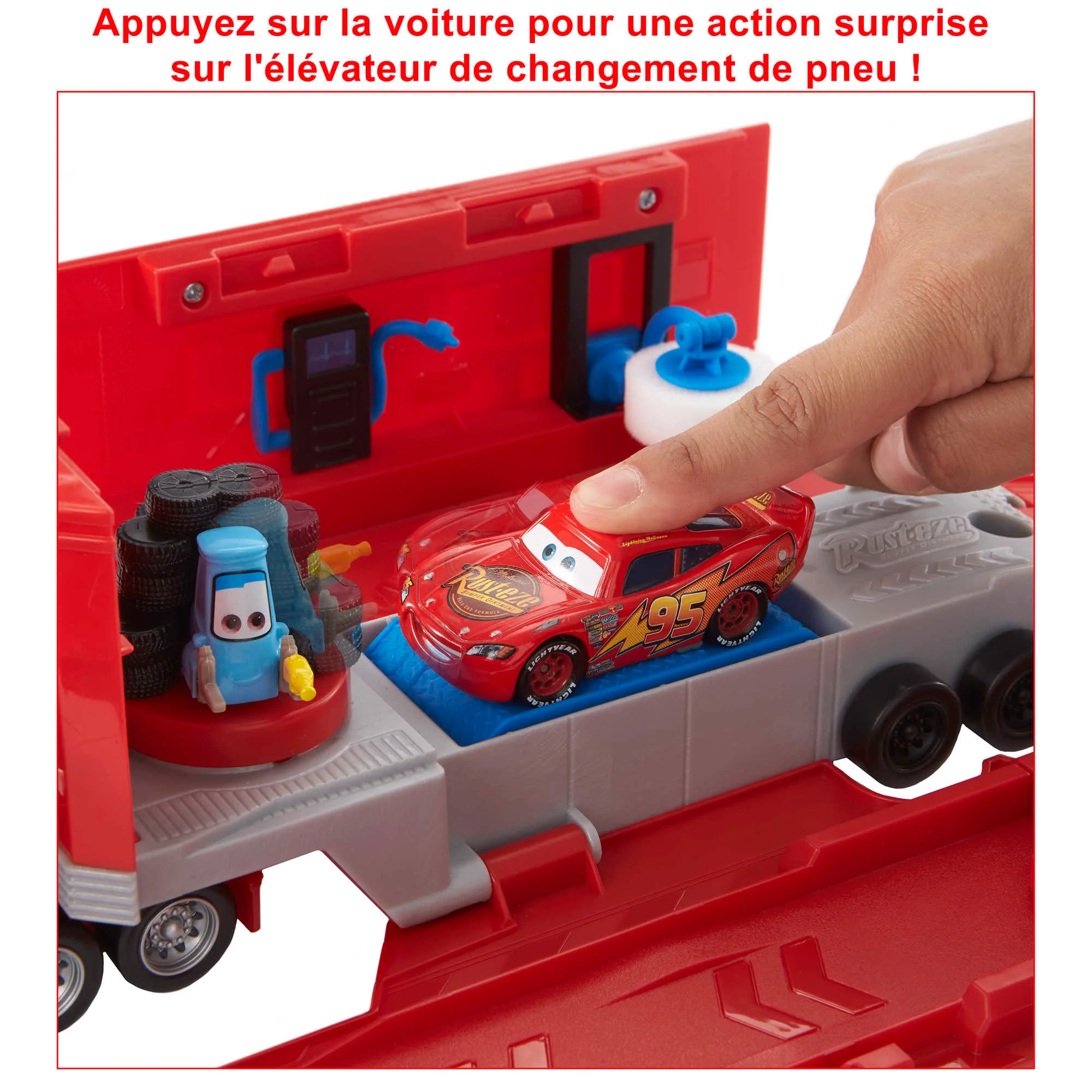 Disney Pixar Cars - Coffret Mack Transformable - Petite Voiture - 3 Ans Et + - Image 4