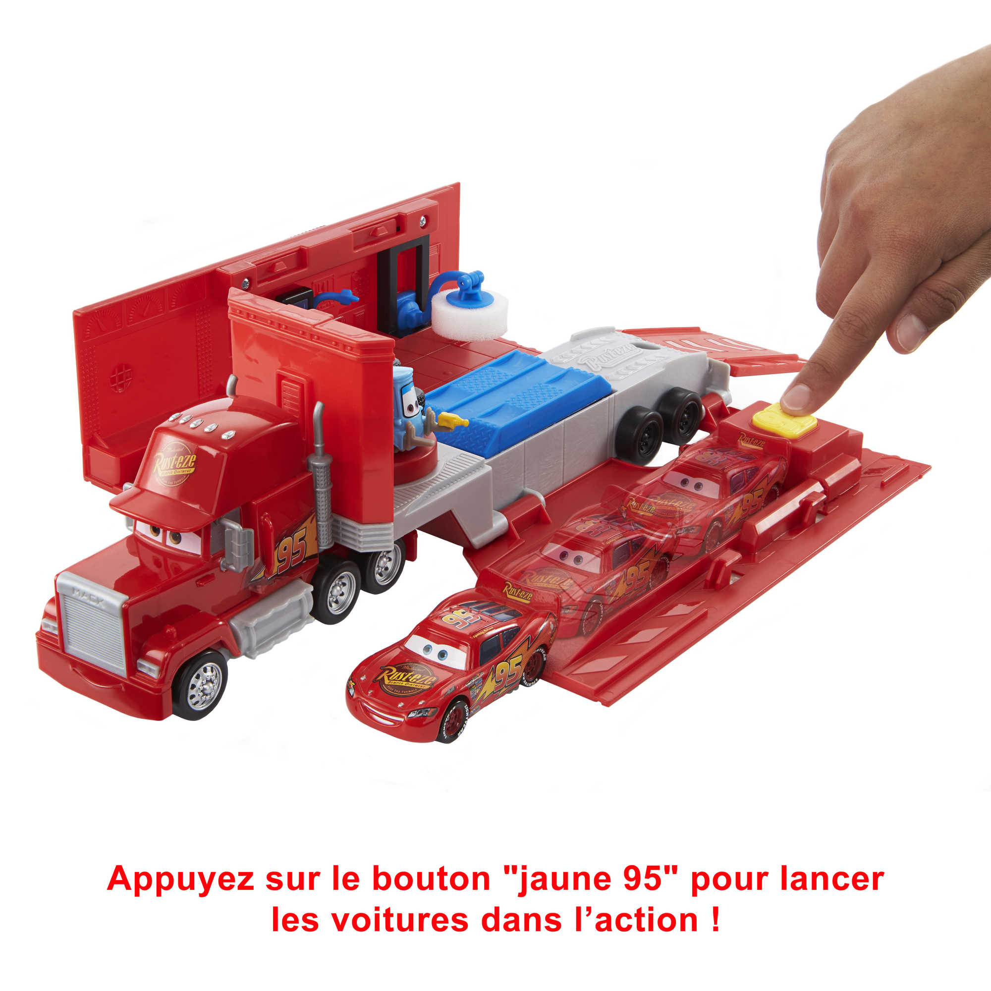 Disney Pixar Cars - Coffret Mack Transformable - Petite Voiture - 3 Ans Et + - Image 5