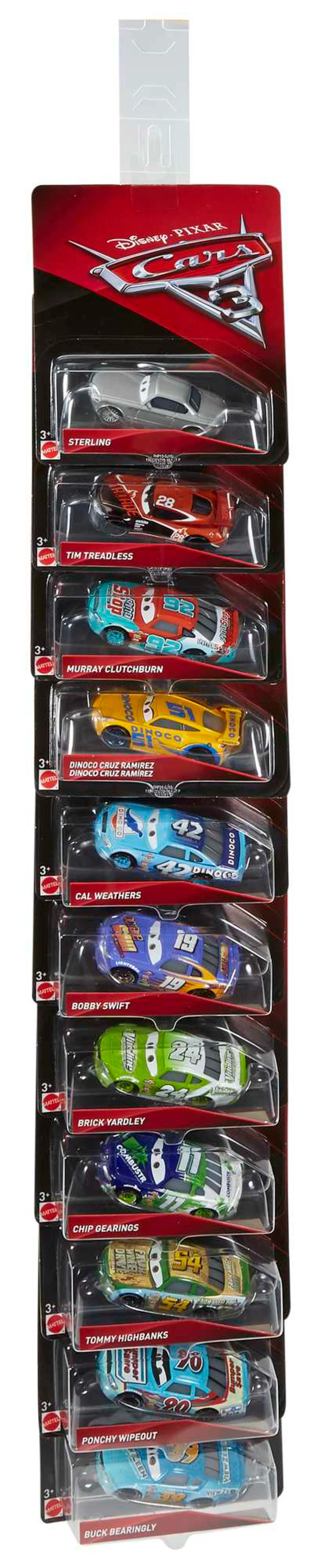 Disney Pixar Cars Die-Cast Singles Clipstrip Assortment - Image 5