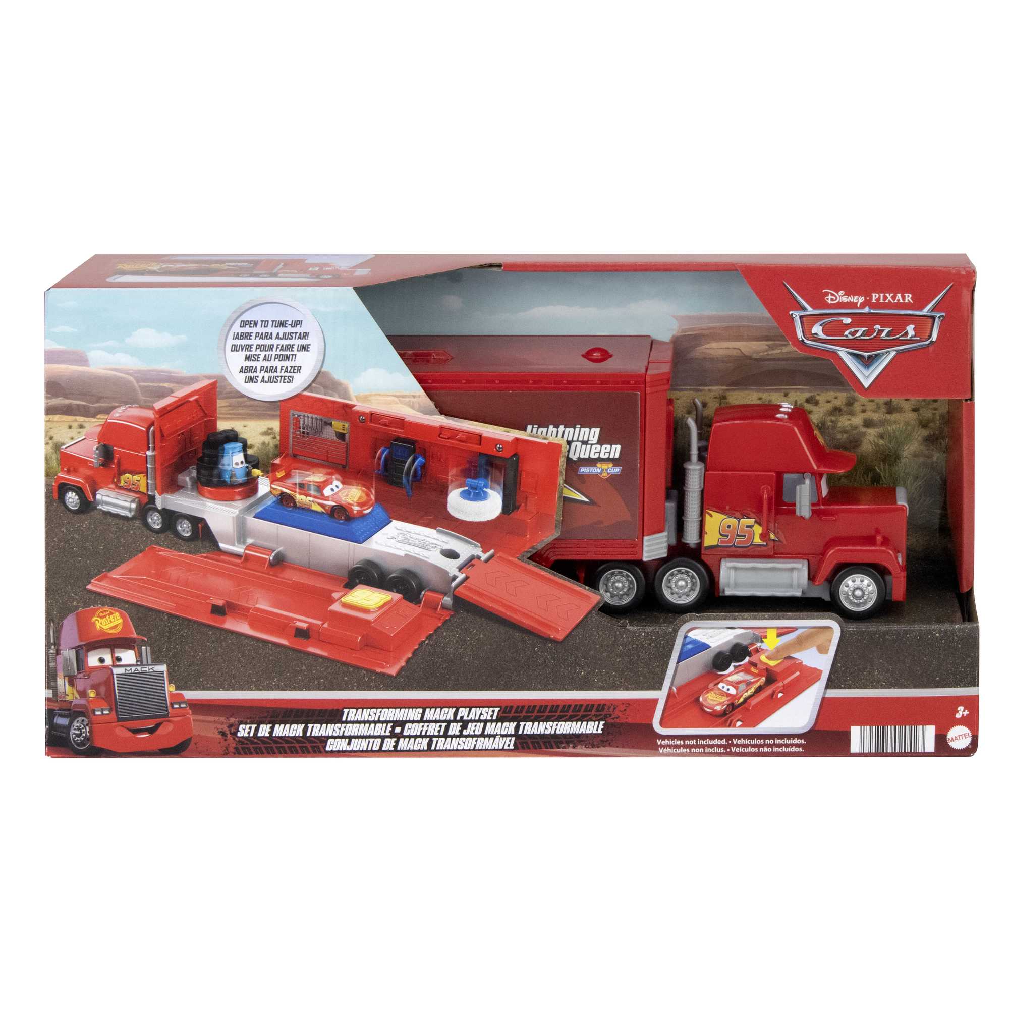 Disney Pixar Cars Mack Supercamión Conjunto - Image 6