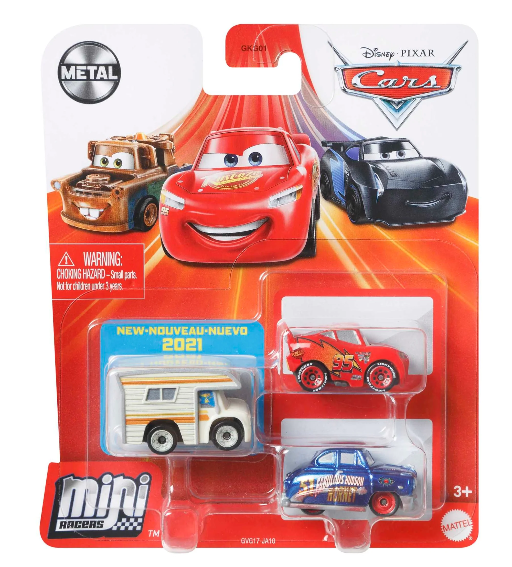 Disney And Pixar Cars Miniracers Assortiment Set Van 3