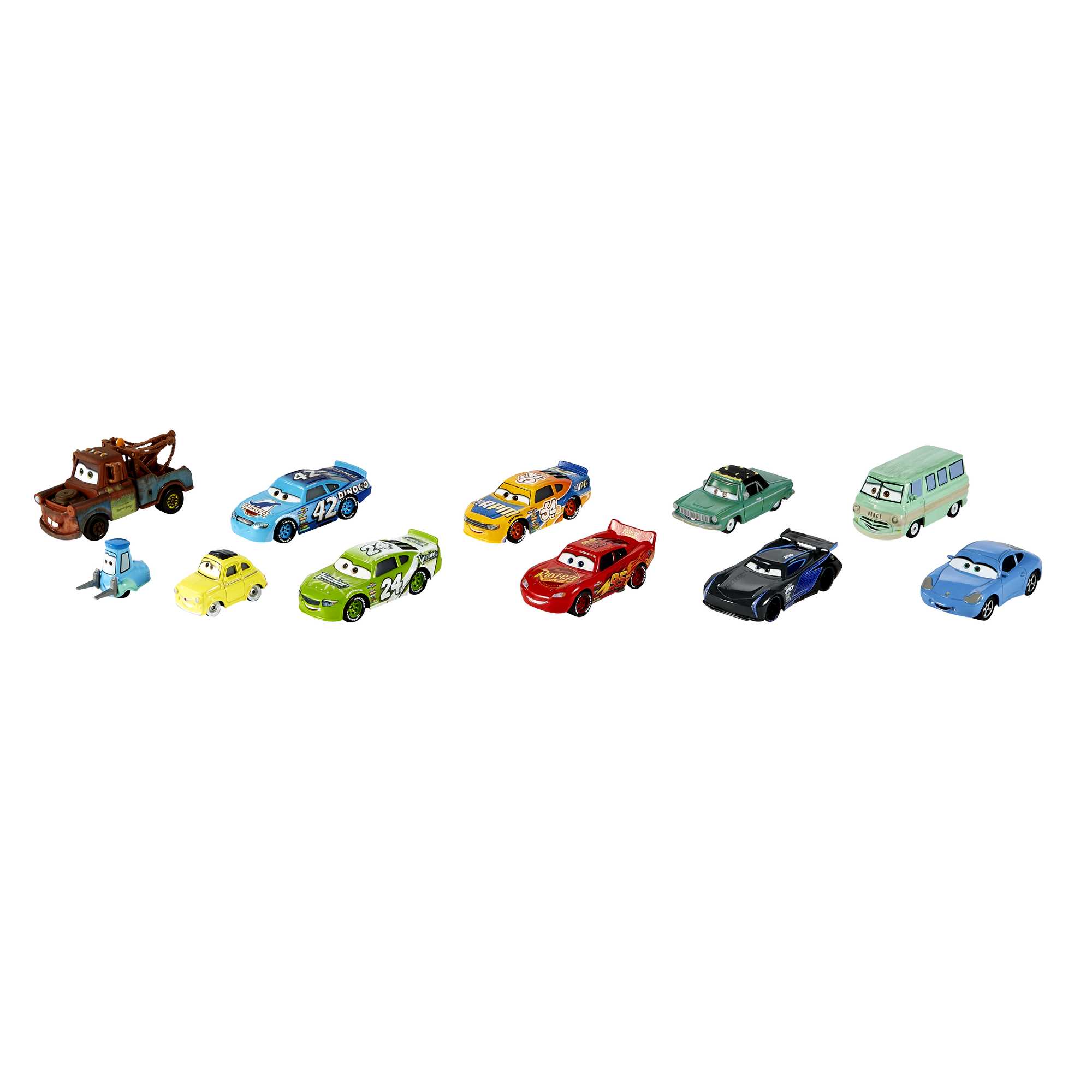 Disney Pixar Cars Pack De 10 Vehículos Metálicos - Image 4