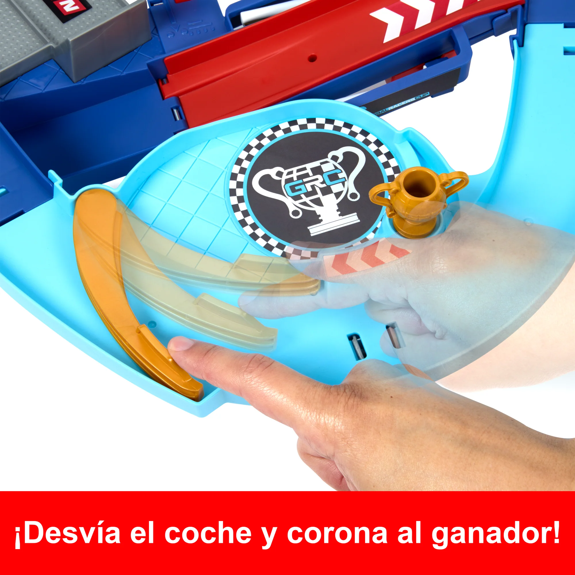 Disney Pixar Cars Pista De Salto De La Copa Mundial De Pilotos, Conjunto De Juego Con DOS Coches De Juguete, Incluido Rayo Mcqueen - Image 4