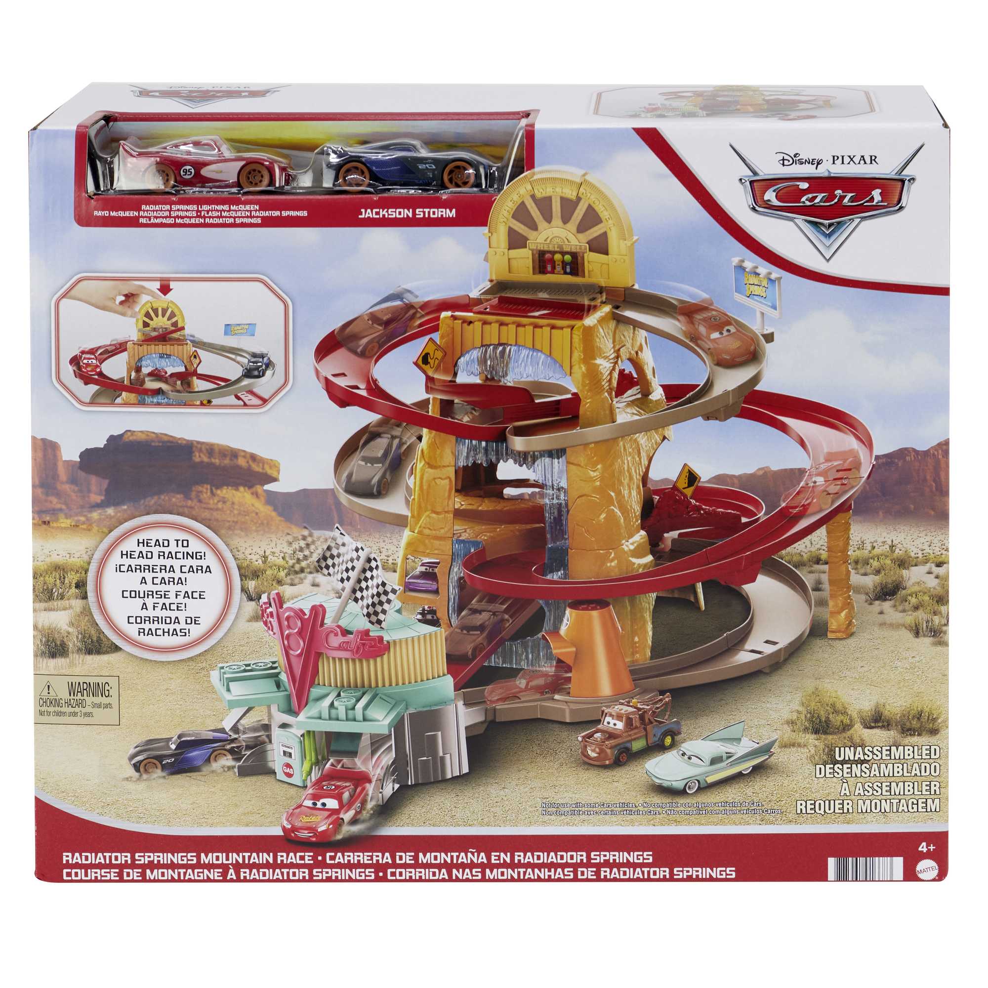 Disney and Pixar Cars Radiator Springs Mountain Race Playset - Image 6