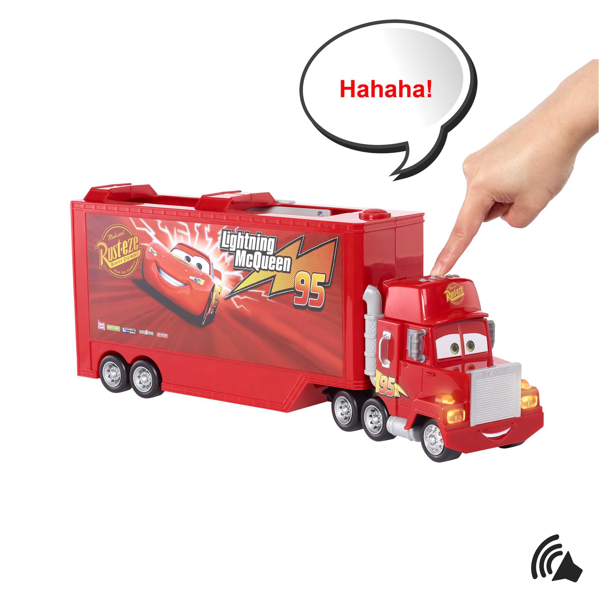 Disney and Pixar Cars Track Talkers Chat & Haul Mack - Image 3
