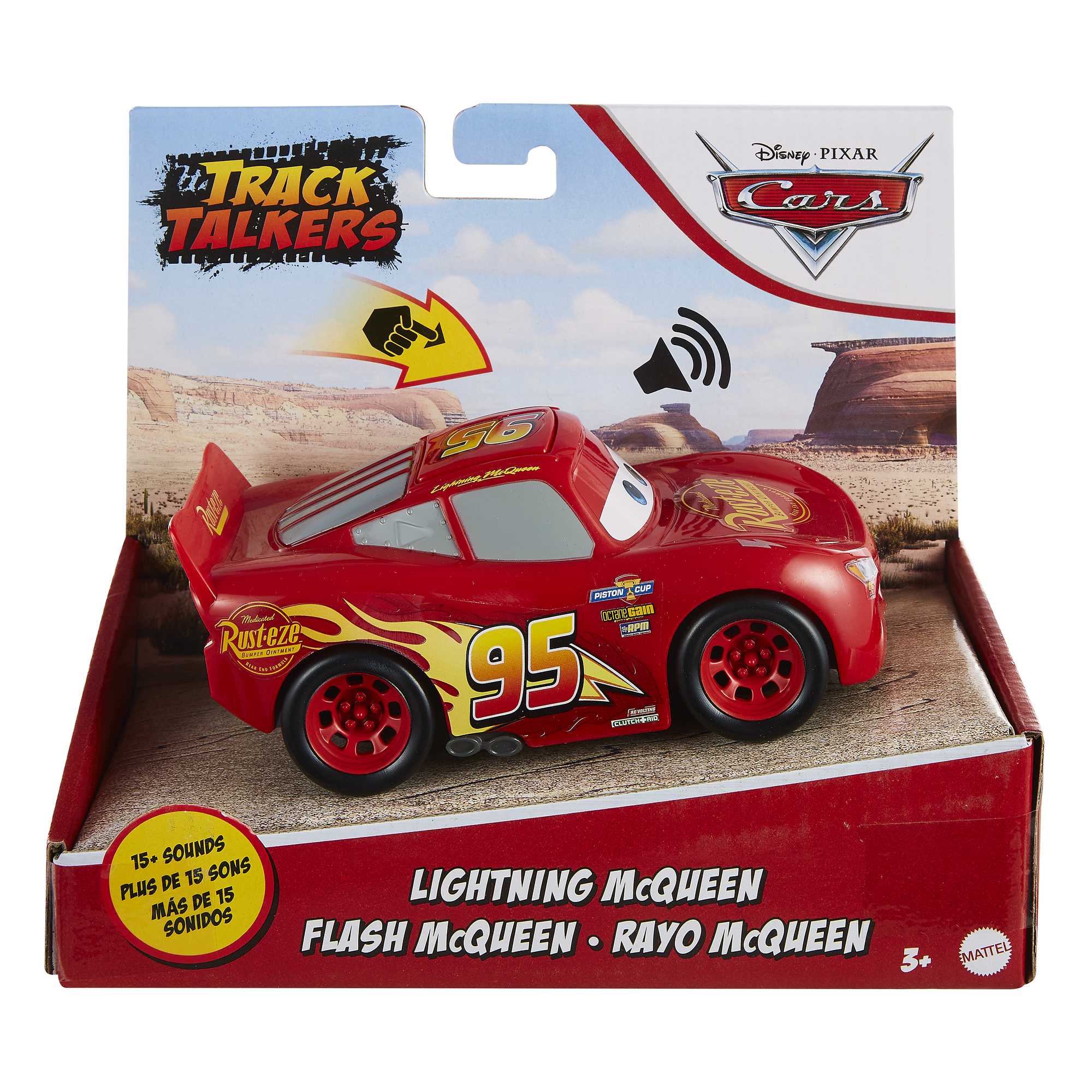 Disney and Pixar Cars Track Talkers Lightning McQueen - Image 6