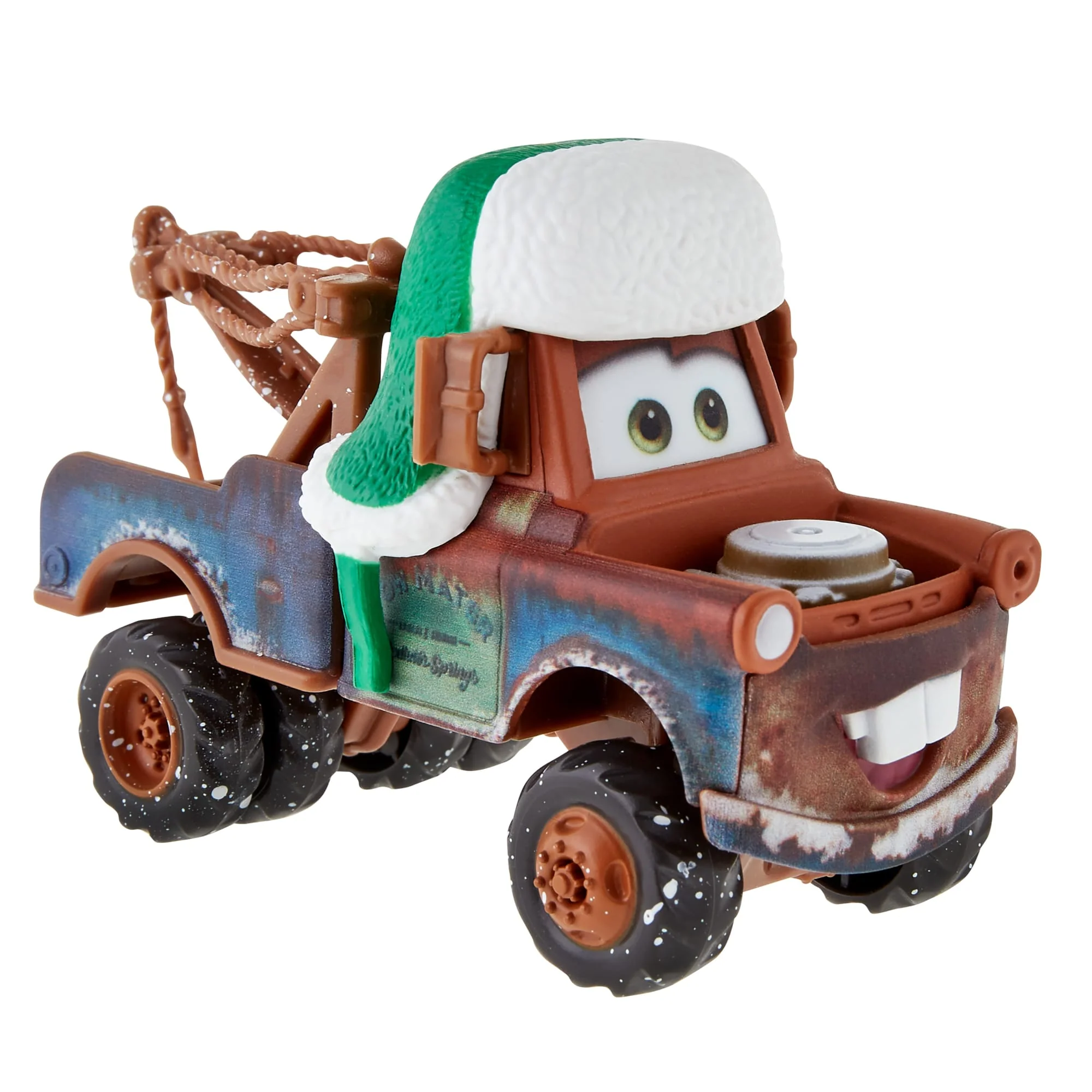 Disney And Pixar Cars Winter Singles 1:55 Die-Cast Vehicles, Small Metal Toy Cars With Winter Design - Image 3