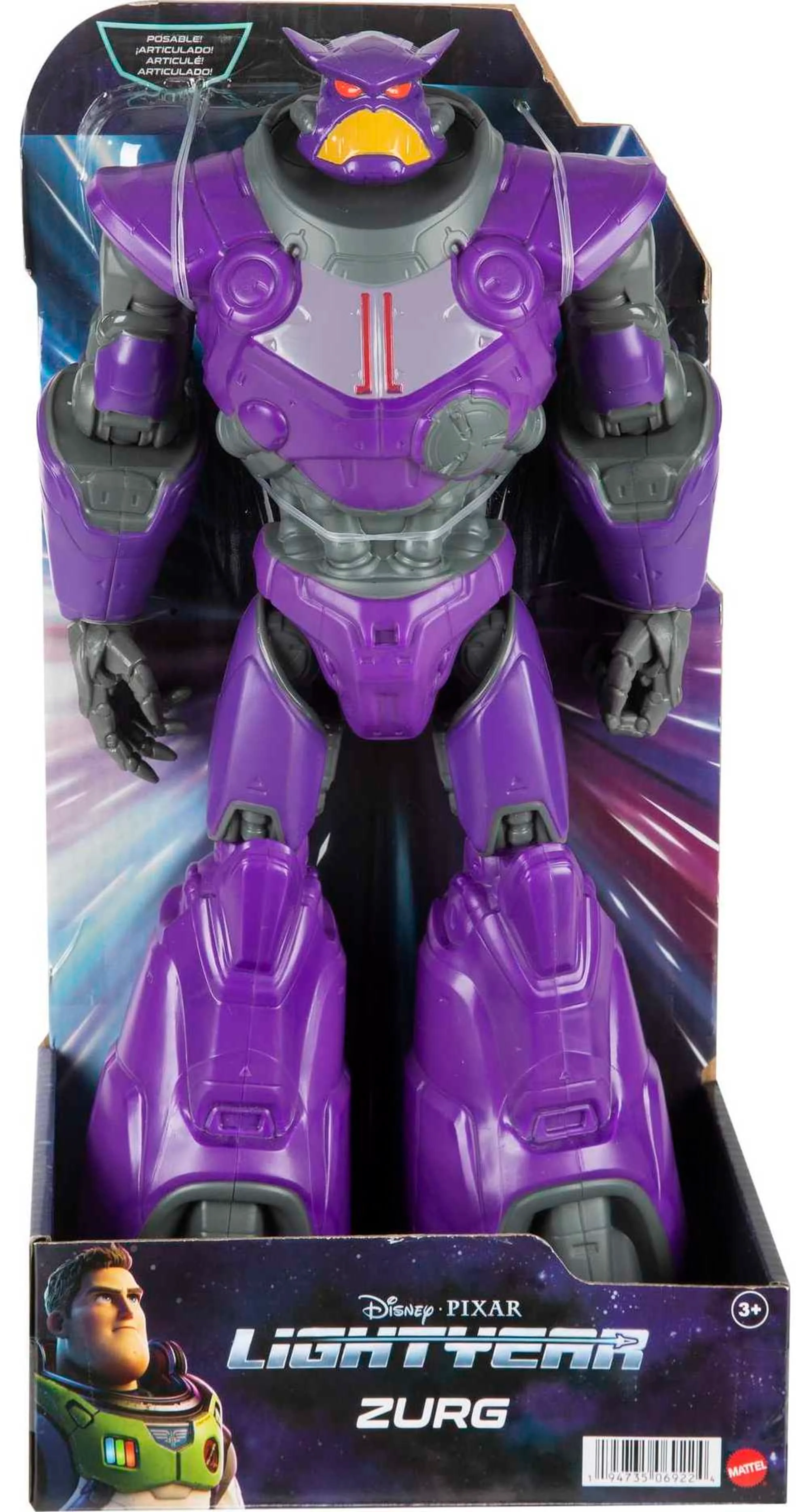 Disney Pixar Lightyear Large Scale (12-Inch Scale) Zurg Figure - Image 6