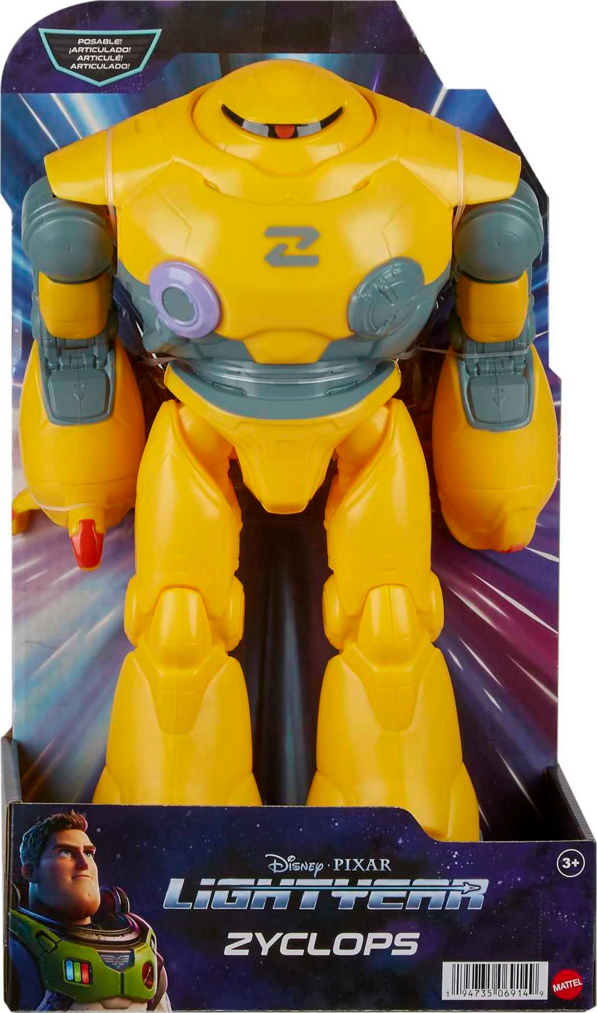 Disney Pixar Lightyear Large Scale (12-Inch Scale) Zyclops Figure - Image 6