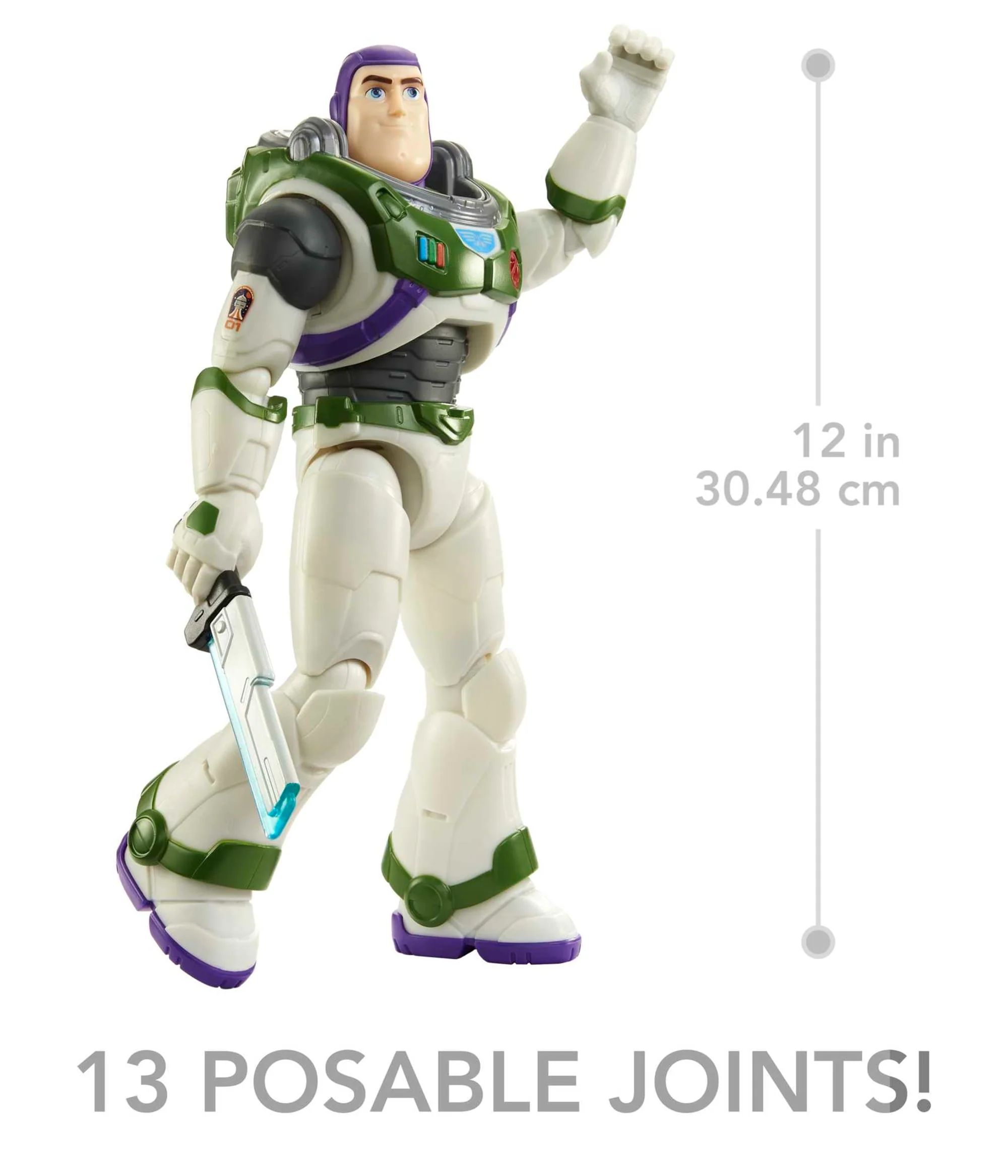Disney Pixar Lightyear Laser Blade Buzz Lightyear Figure - Image 5