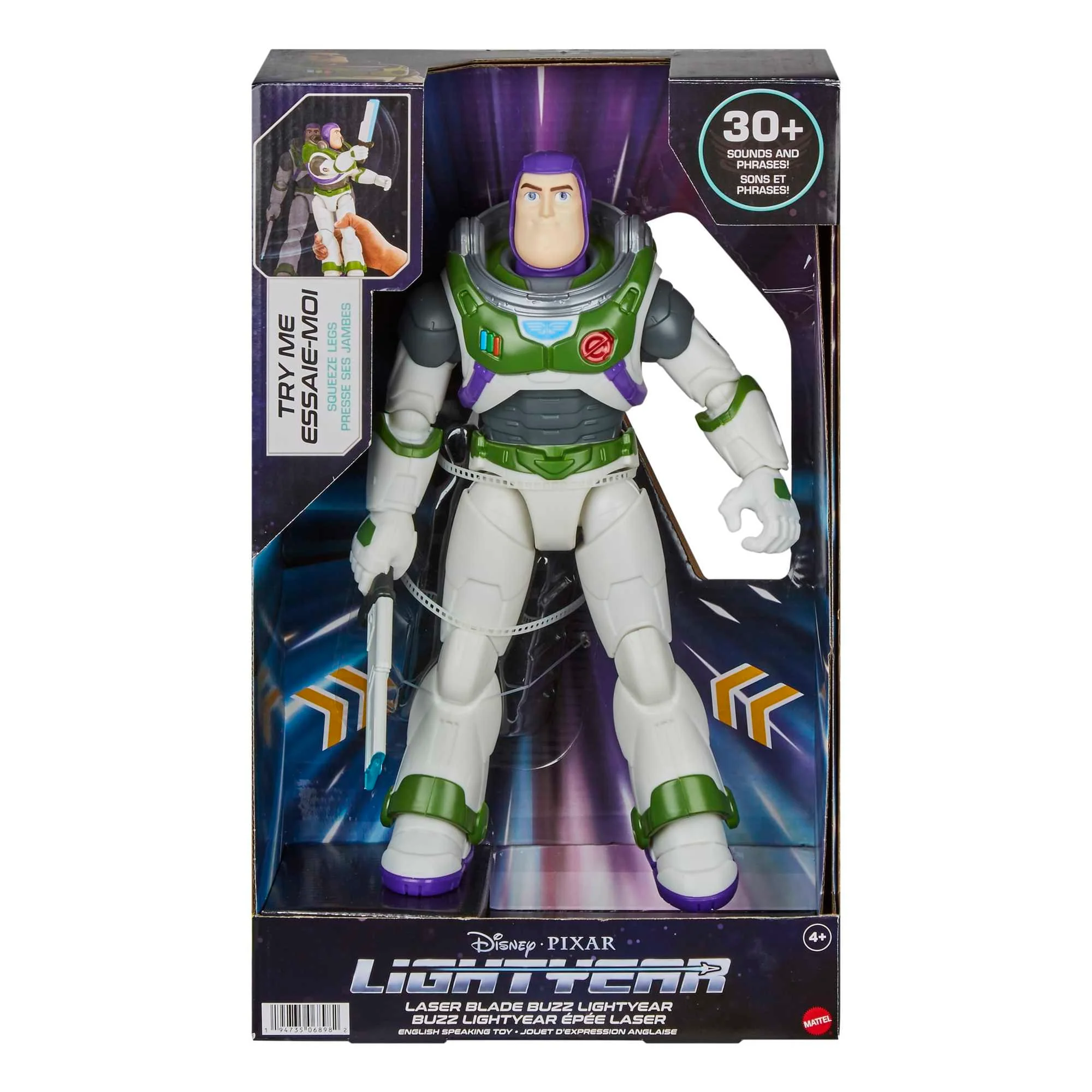 Disney Pixar Lightyear Laser Blade Buzz Lightyear Figure - Image 6