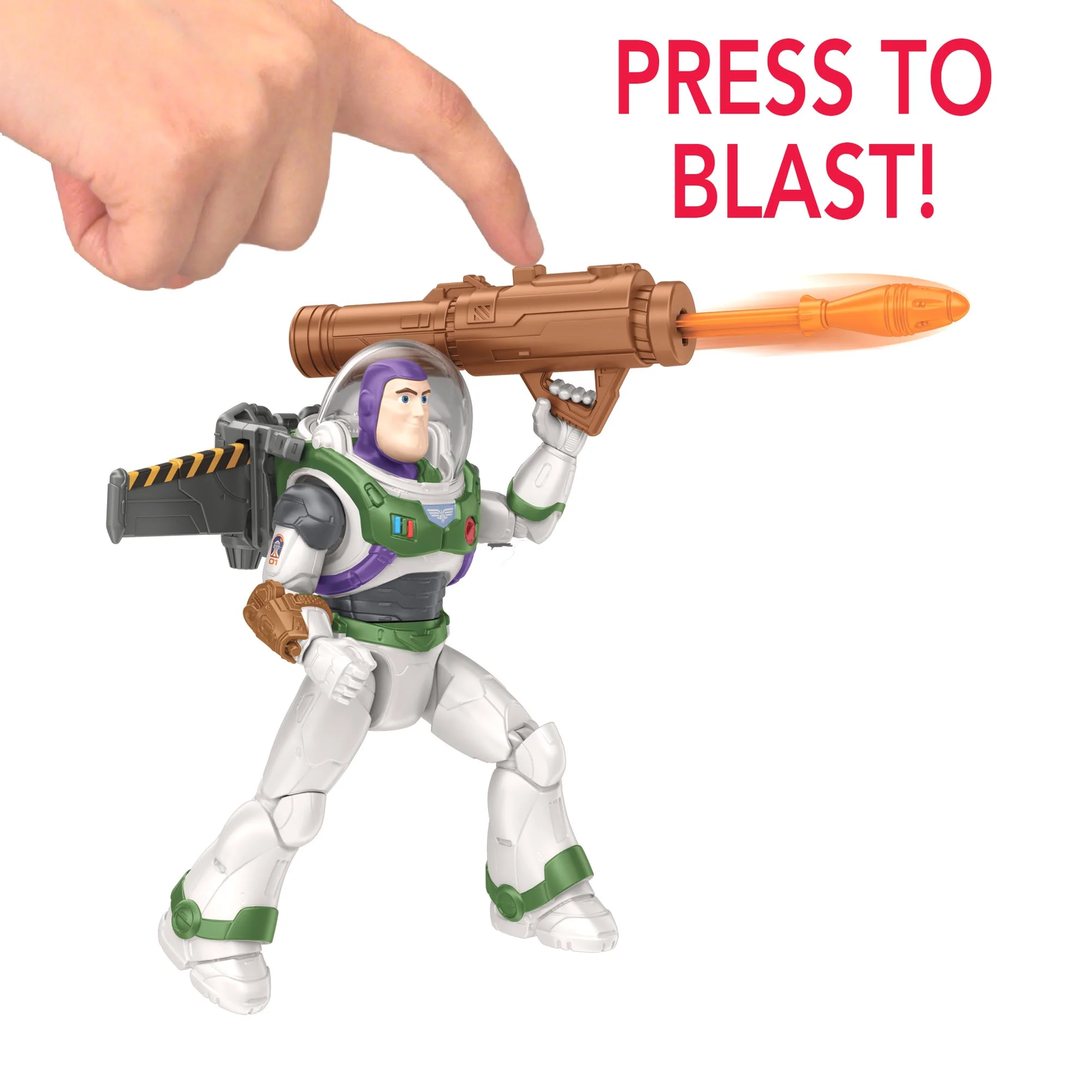 Disney Pixar Lightyear Mission Equipped Buzz Lightyear Figure - Image 3