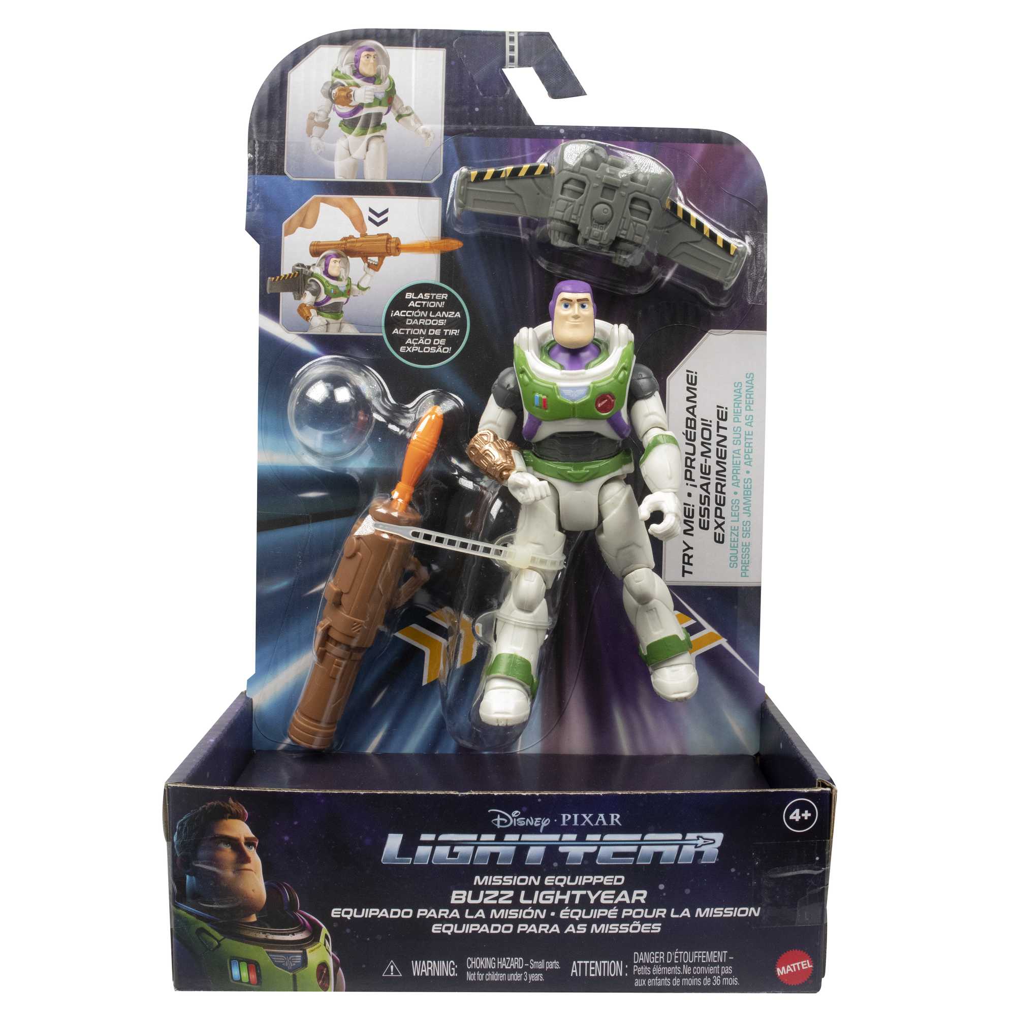 Disney Pixar Lightyear Mission Equipped Buzz Lightyear Figure - Image 6