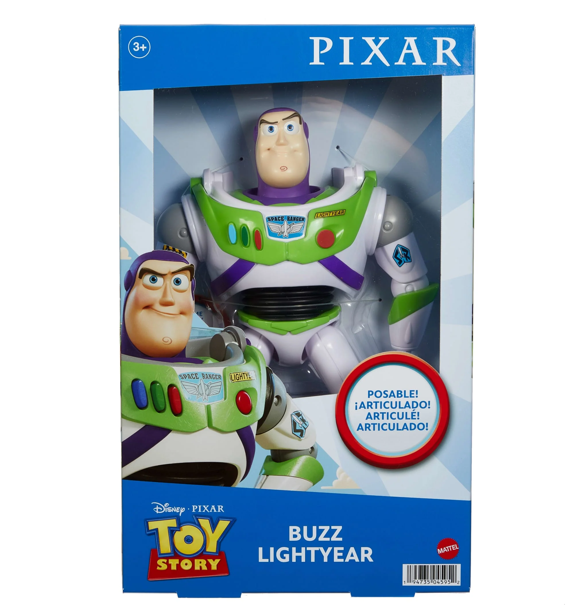 Disney Pixar Buzz Lightyear Grote Actiefiguur (Ca. 30 Cm) Op De Schaal Van Toy Story - Image 6